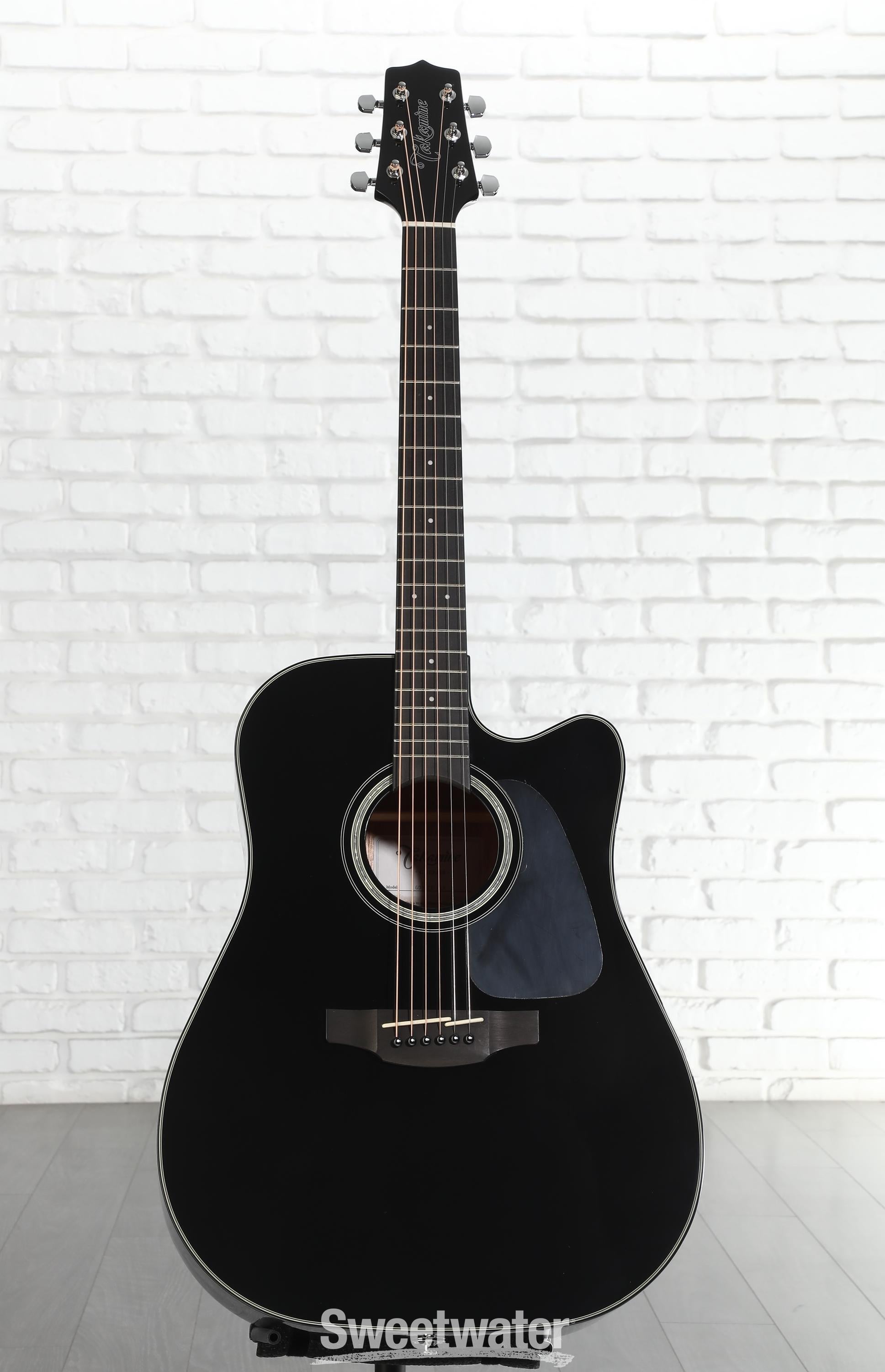 Takamine GD30CE Acoustic-Electric Guitar - Black | Sweetwater