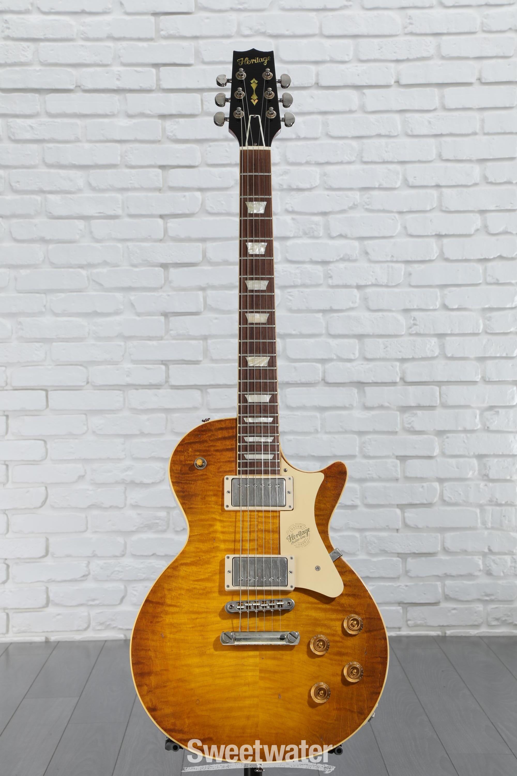 ギター Heritage H-150 DLT Dirty Lemon Burst Heritage Standard H-150 Electric Guitar - Dirty Lemon Burst