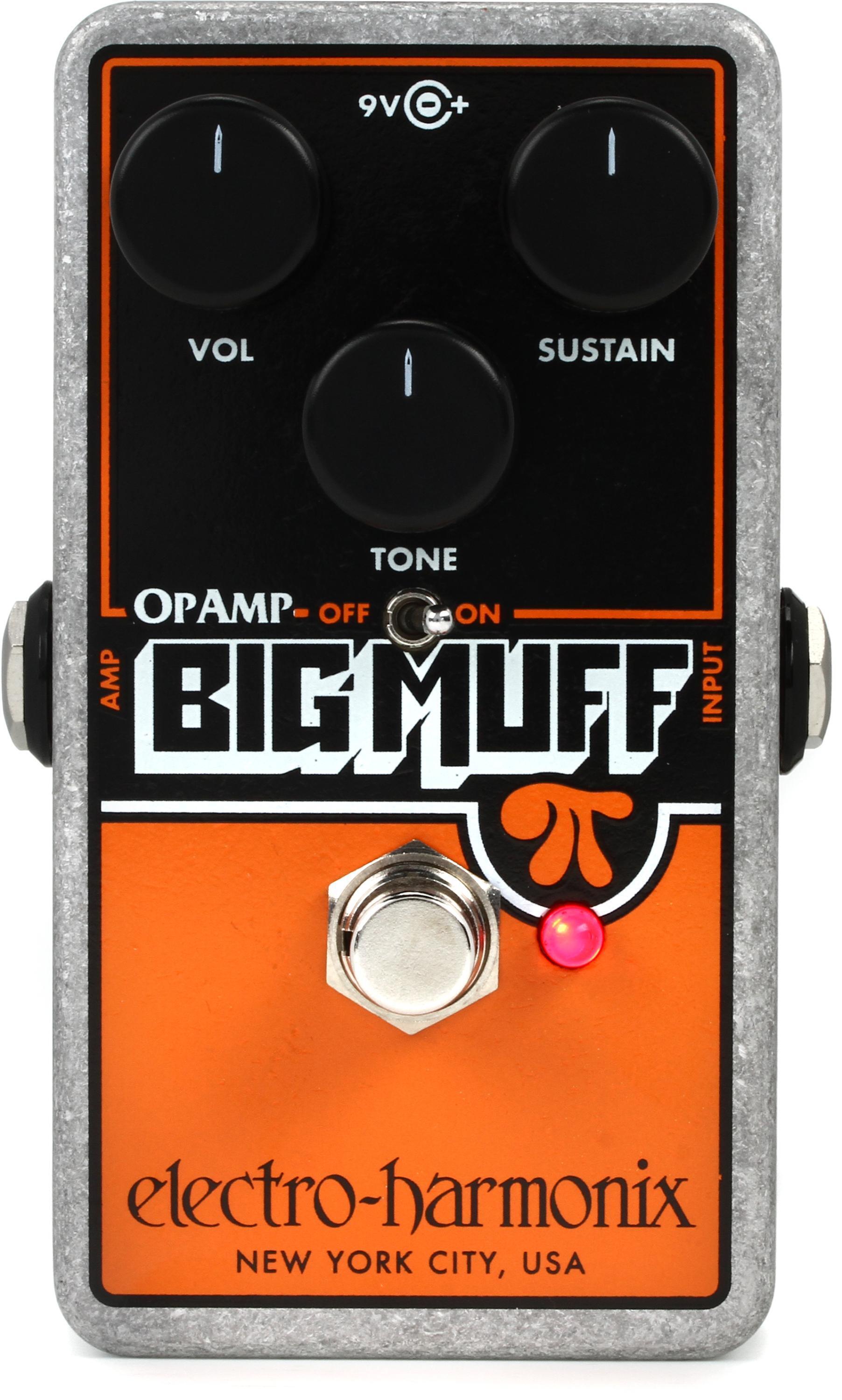 Electro-Harmonix Op-amp Big Muff Pi Fuzz Pedal | Sweetwater
