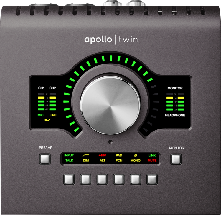 UNIVERSAL AUDIO Apollo Twin MKII Duo Universal Audio Apollo Twin MKII DUO 10x6 Thunderbolt Audio