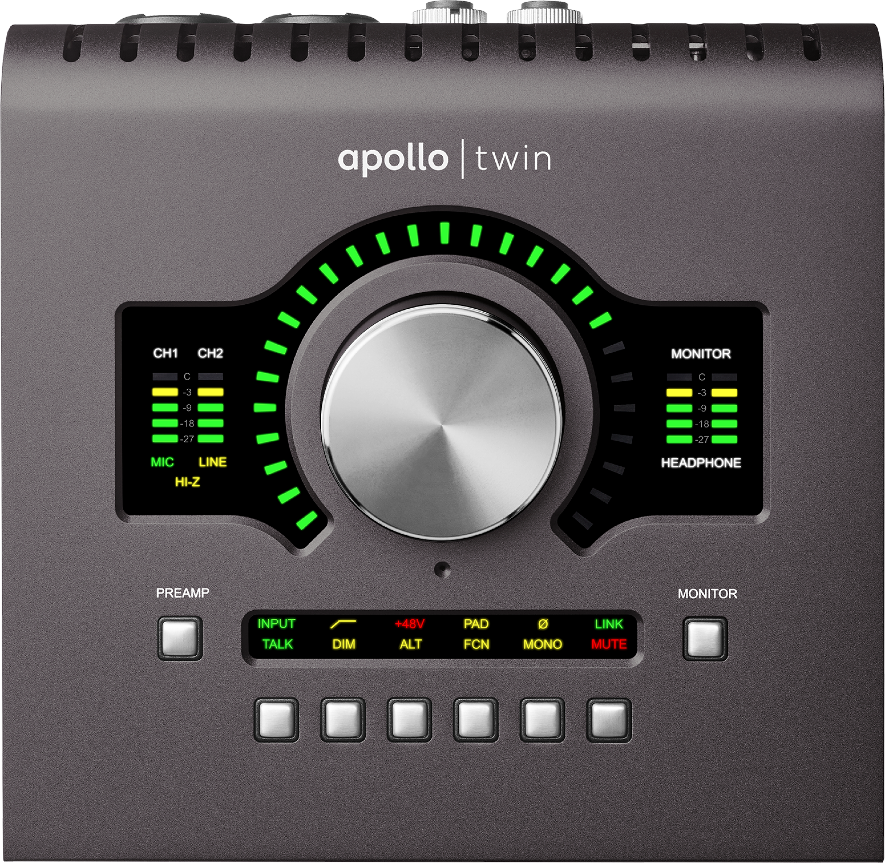 Universal Audio Apollo Twin MKII QUAD 10x6 Thunderbolt Audio Interface with  UAD DSP | Sweetwater
