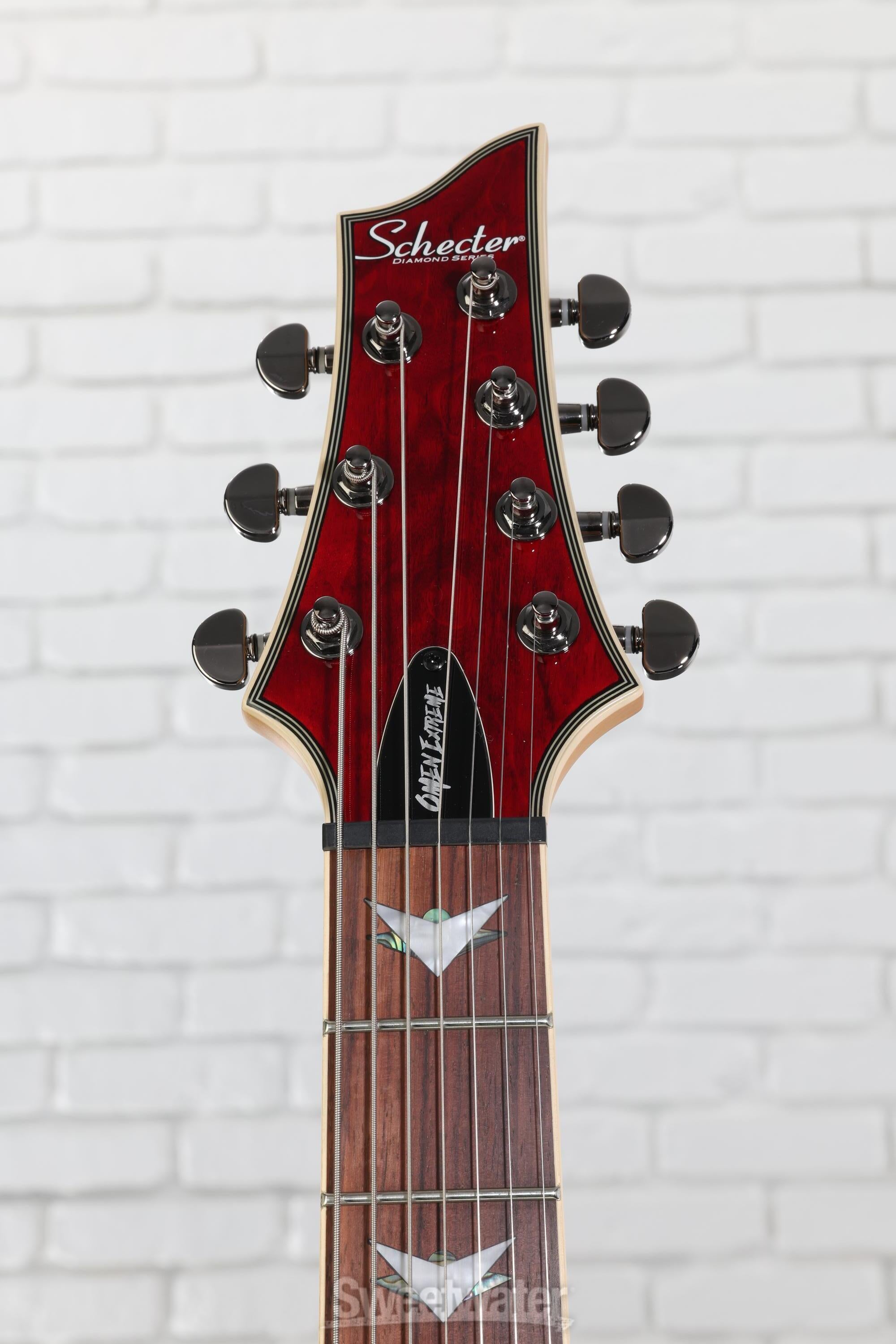 Schecter Omen Extreme-7 Electric Guitar - Black Cherry | Sweetwater