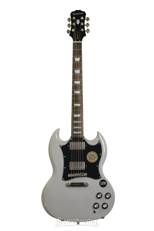 Epiphone Limited Edition Silver Series SG - G400 Pro, TV Epiphone Limited Edition Silver Series SG - G400 Pro, TV
