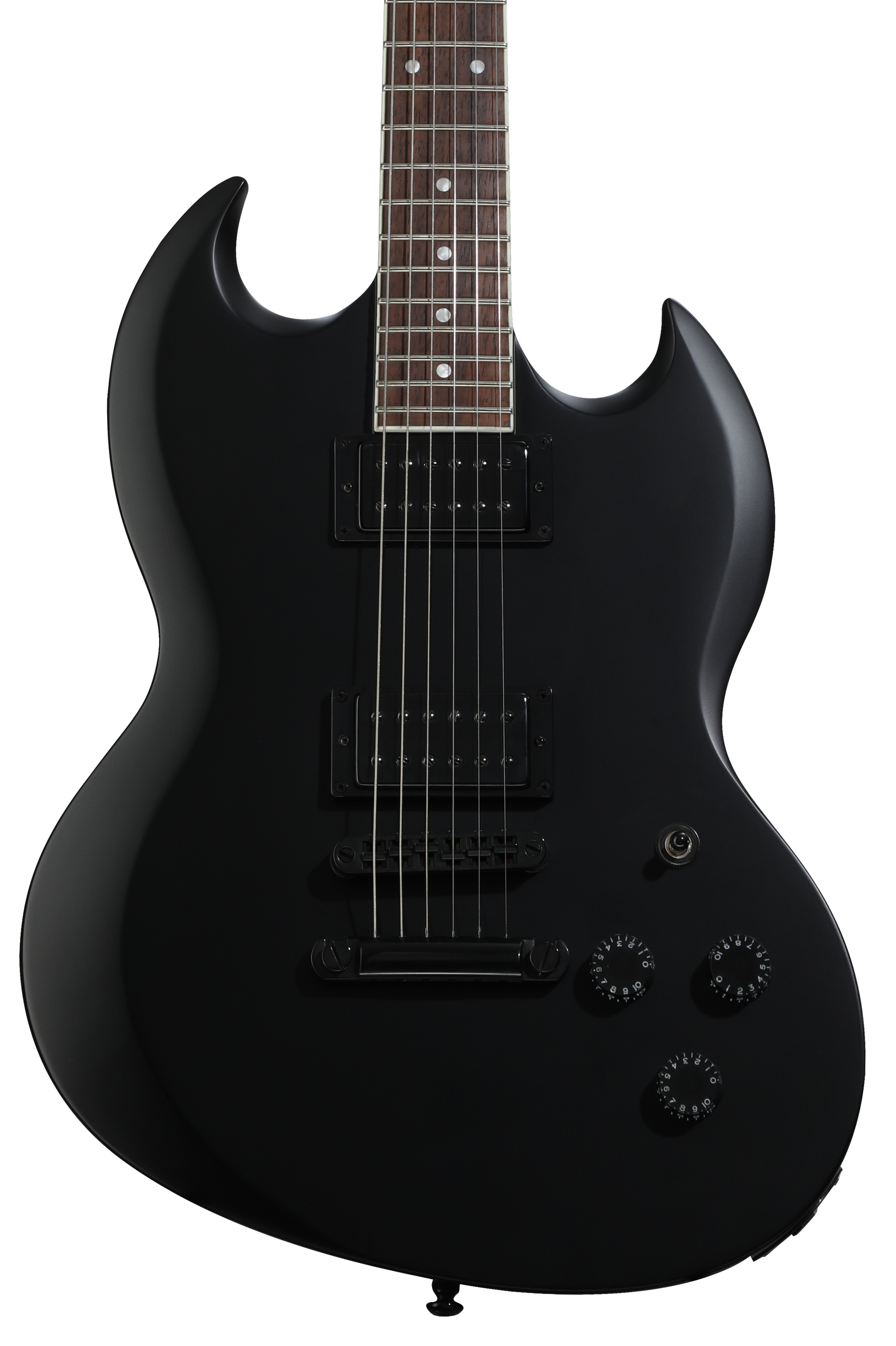 ESP LTD EC-201 Electric Guitar - Black Satin | Sweetwater
