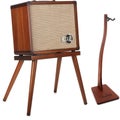 Photo of Taylor Circa 74 150-watt Acoustic Guitar and Vocal Amplifier with Guitar Stand