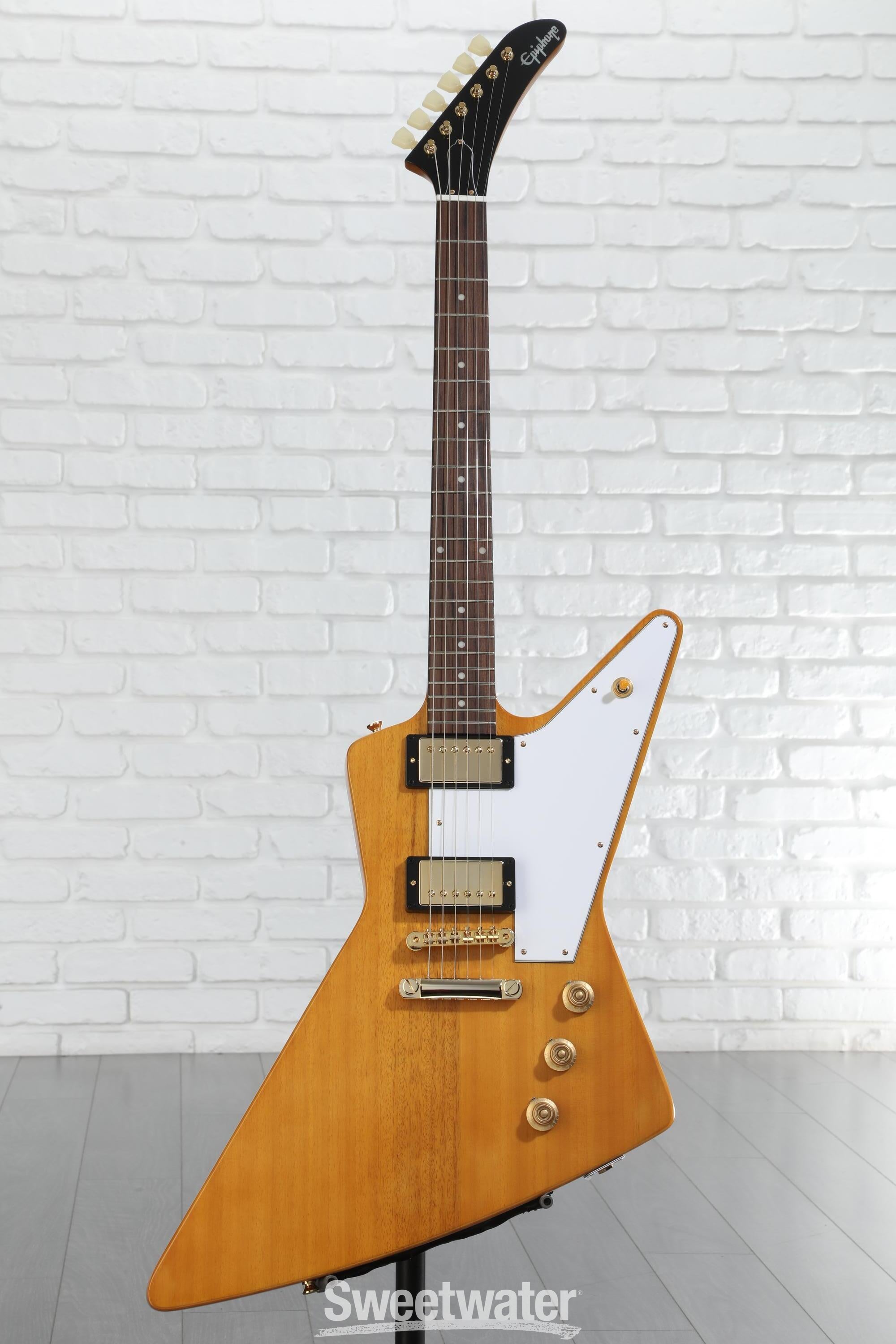Epiphone 1958 Korina Explorer Electric Guitar - Natural