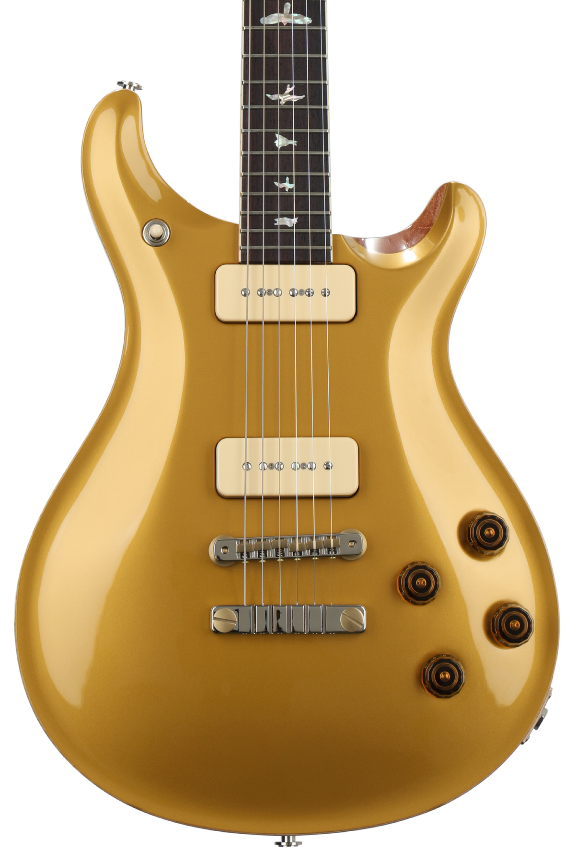 PRS McCarty 594 Soapbar - Gold Top with Pattern Vintage Neck