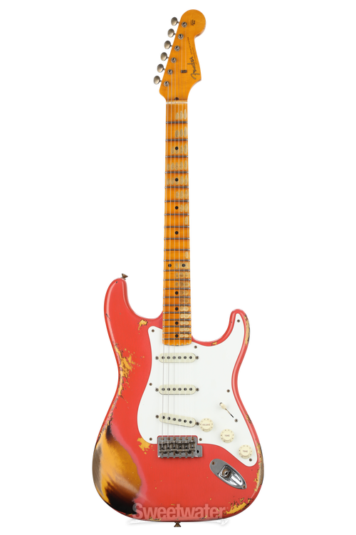 ★CustomOrder HeavyRelic FiestaRed Strato Fender Custom Limited Edition '63 Stratocaster Heavy Relic