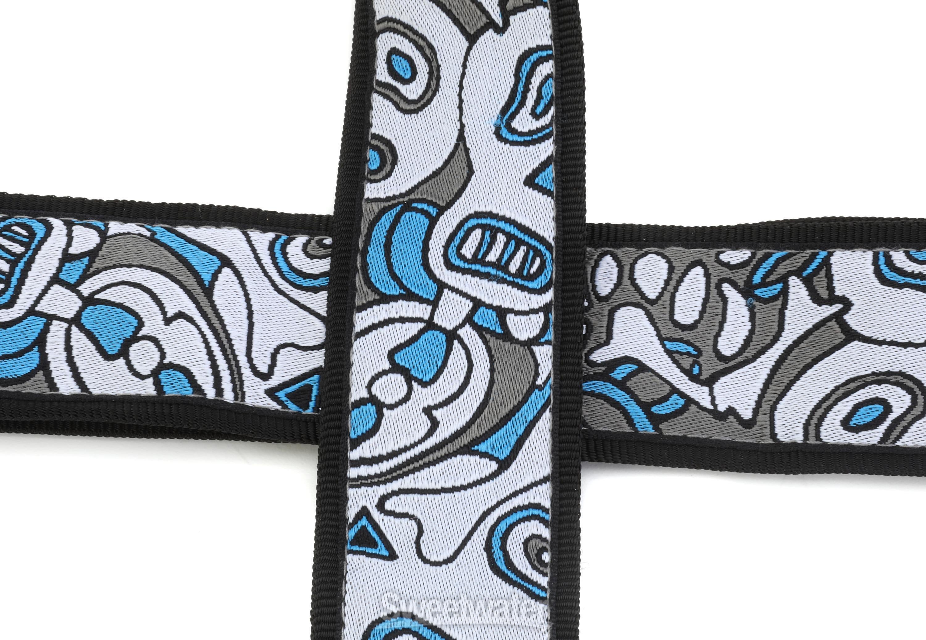 D'Addario 50mm Joe Satriani Woven Guitar Strap - Souls of