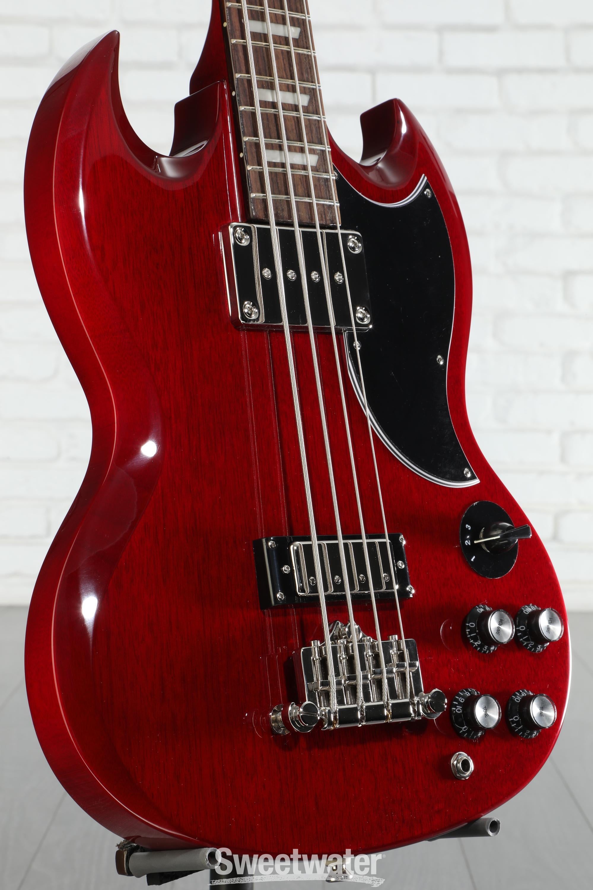 Epiphone EB-3 Bass Guitar - Cherry | Sweetwater