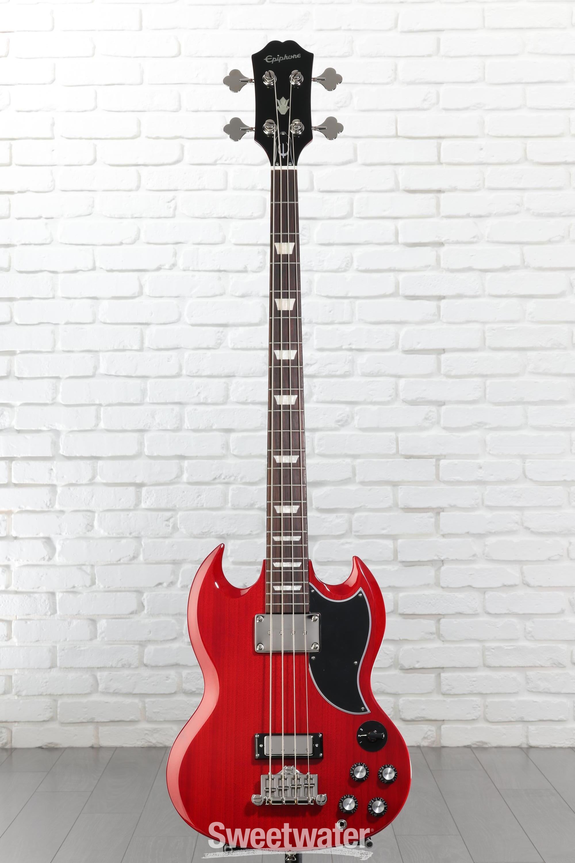 Epiphone EB-3 Bass Guitar - Cherry | Sweetwater