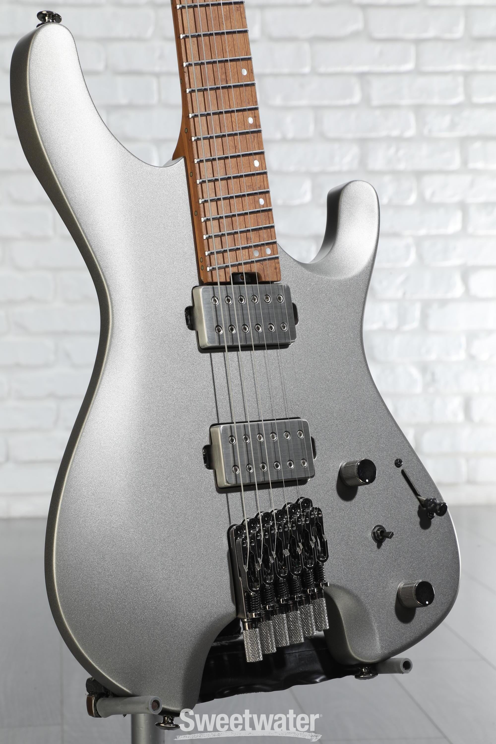 Ibanez QX52 Electric Guitar - Metallic Gray Matte | Sweetwater