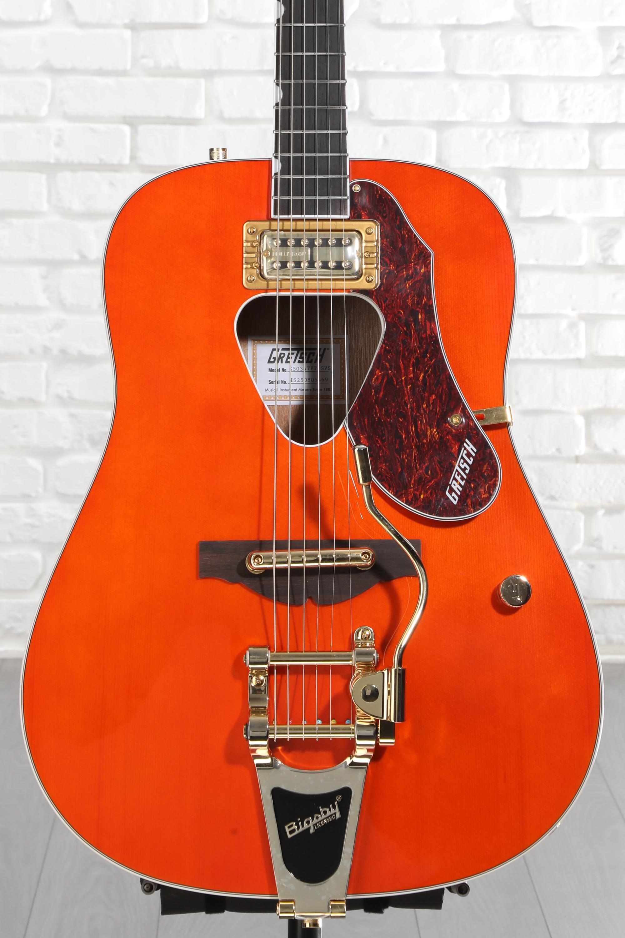 Gretsch G5034TFT Rancher with Fideli'Tron pickups - Savannah