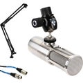 Photo of Earthworks ICON Pro Broadcast Streaming Microphone Bundle with Desktop Boom Stand and Cable