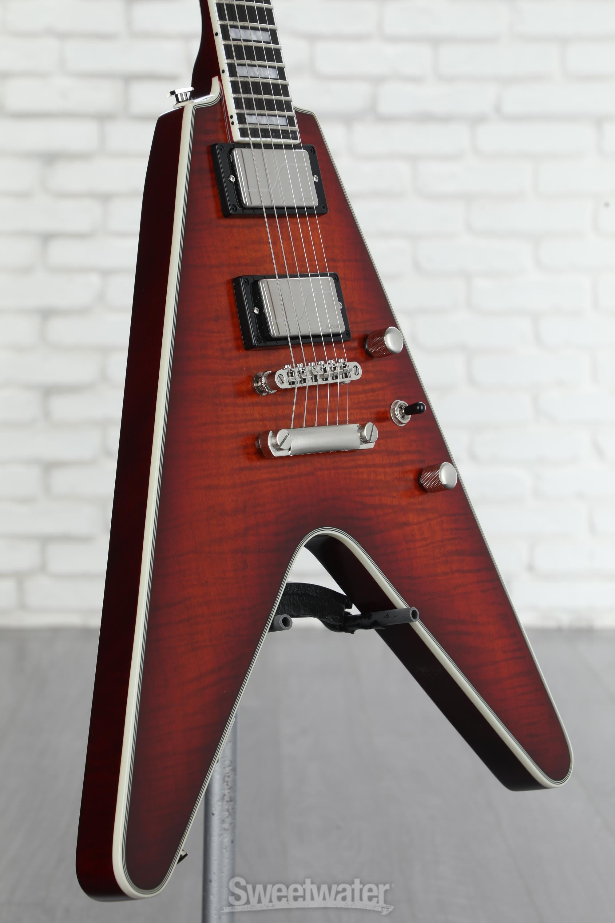 Epiphone Flying V Prophecy Electric Guitar - Aged Bengal Tiger