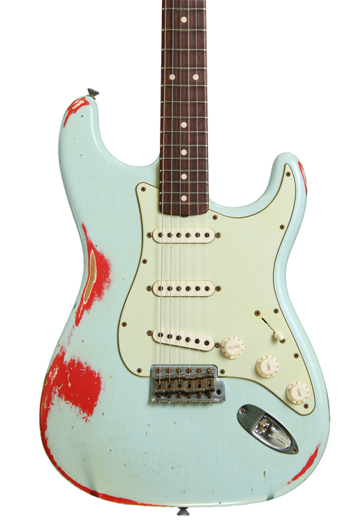 Fender Custom Shop 60s Stratocaster Heavy Relic Sonic Blue