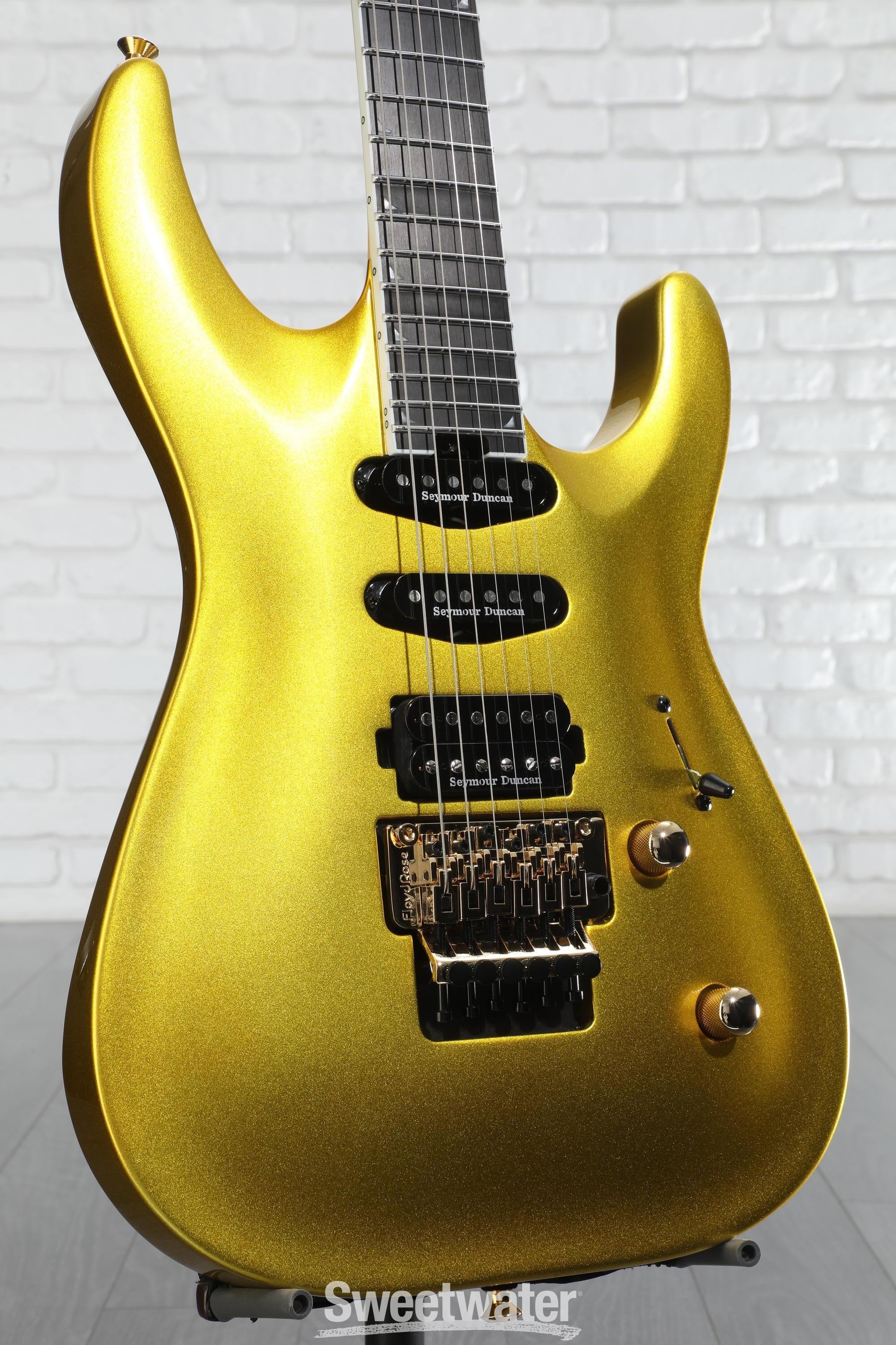 Jackson Pro Plus Series Soloist SLA3 Electric Guitar - Gold
