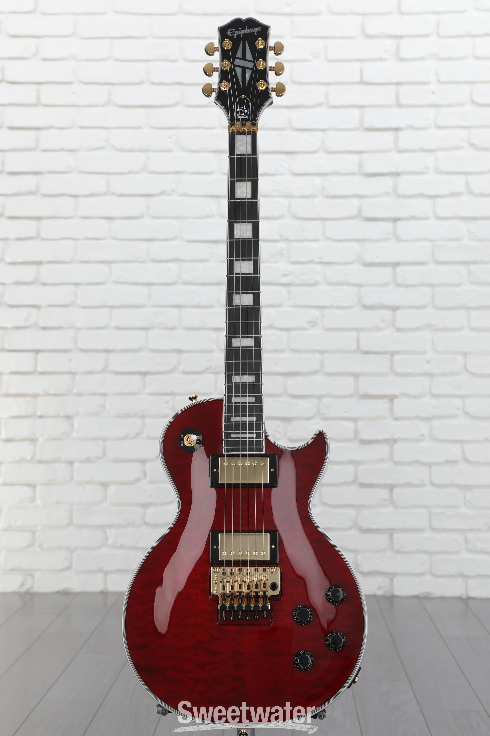 Epiphone Alex Lifeson Les Paul Custom Axcess Electric Guitar