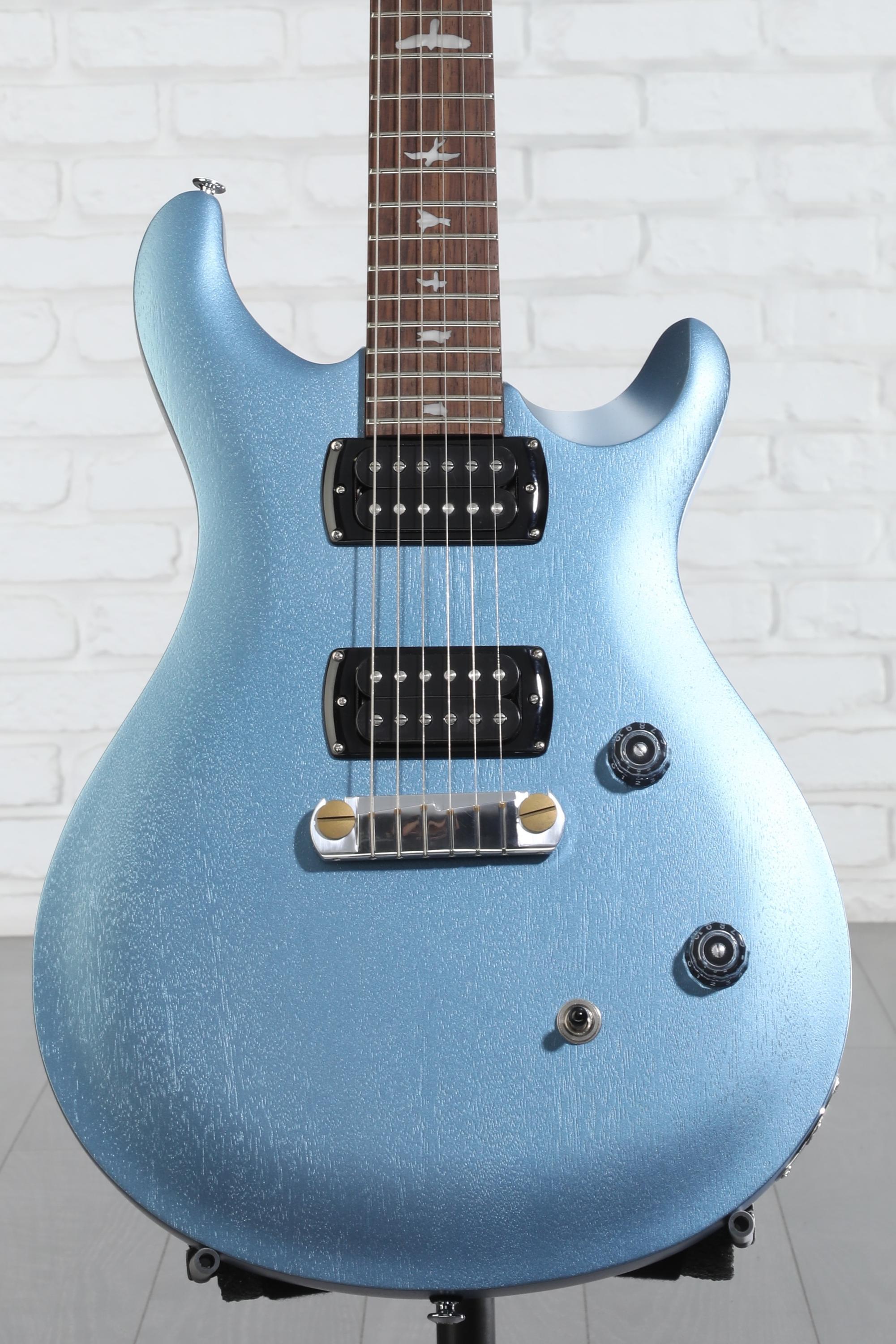 PRS SE CE24 Standard Satin Stoptail Electric Guitar - Ice Blue Metallic