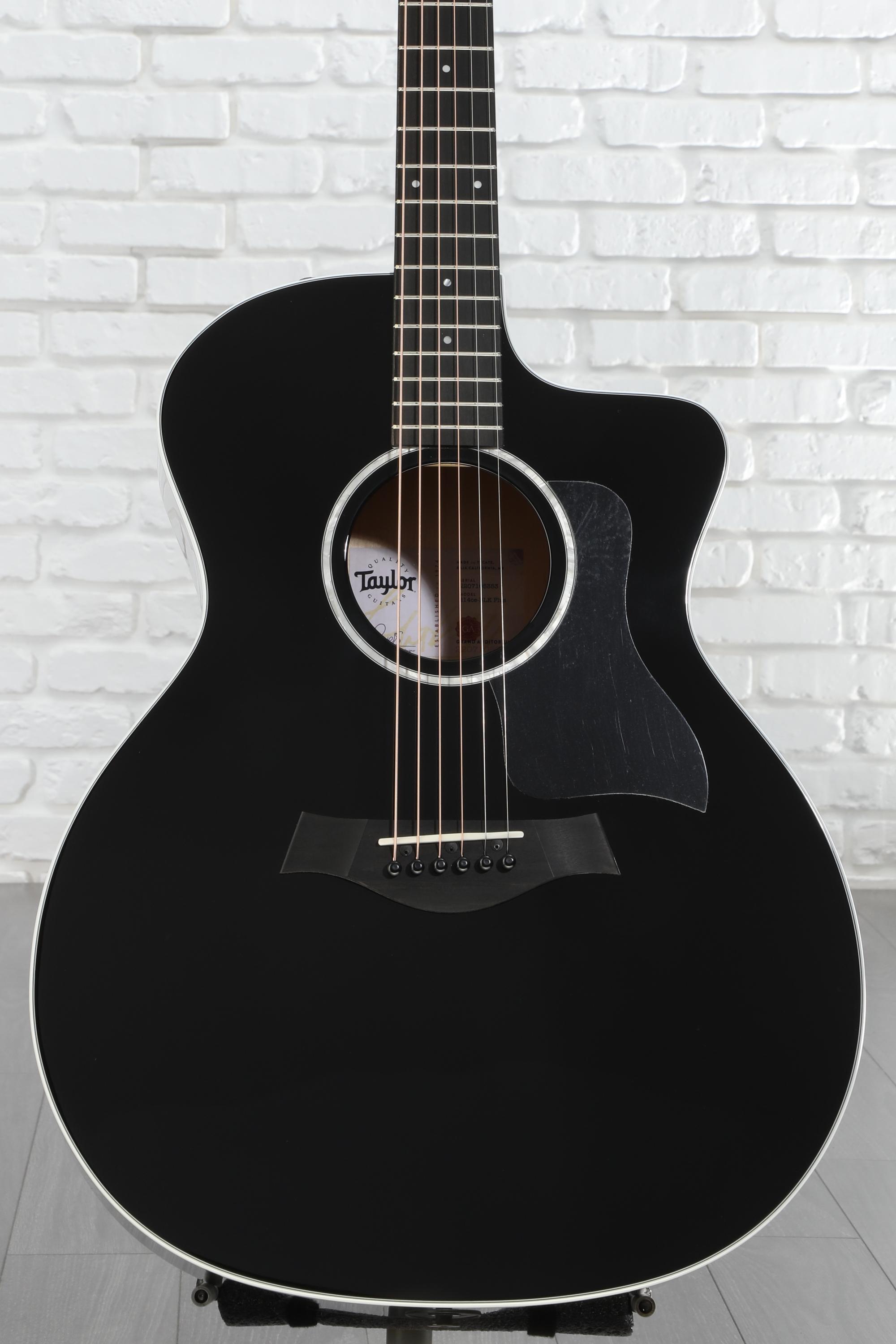 Taylor 214ce Plus Acoustic-electric Guitar - Black | Sweetwater