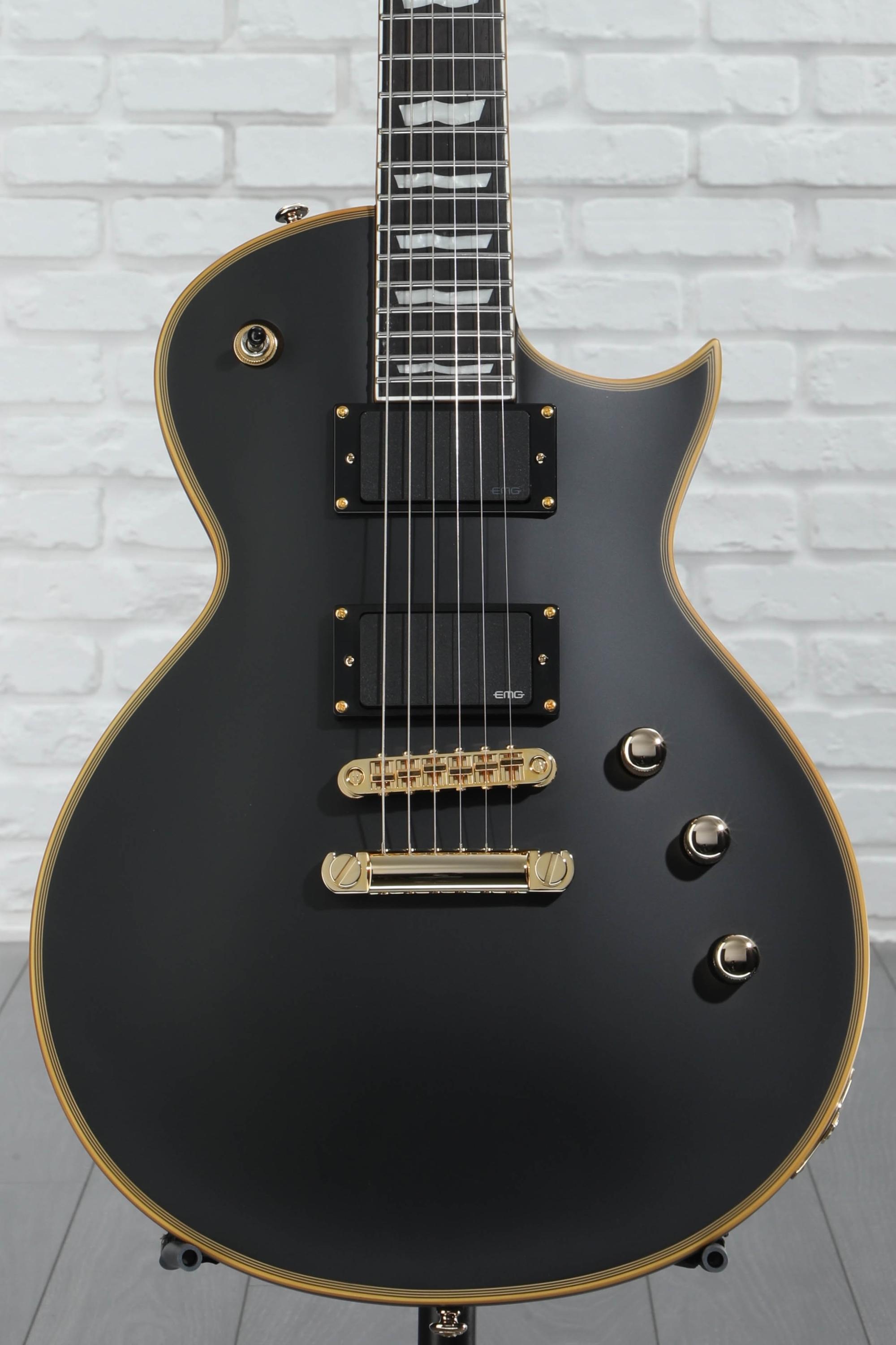 ESP LTD EC-1000 Electric Guitar - Vintage Black | Sweetwater