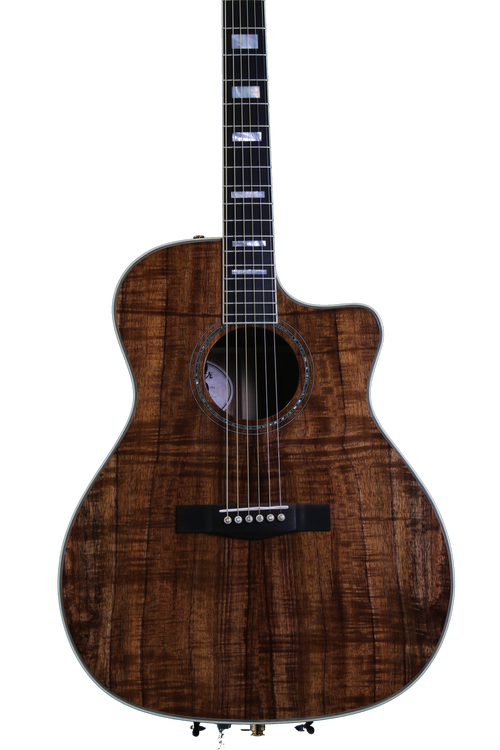Fender USA Select Classic Koa Auditorium Cutaway | Sweetwater