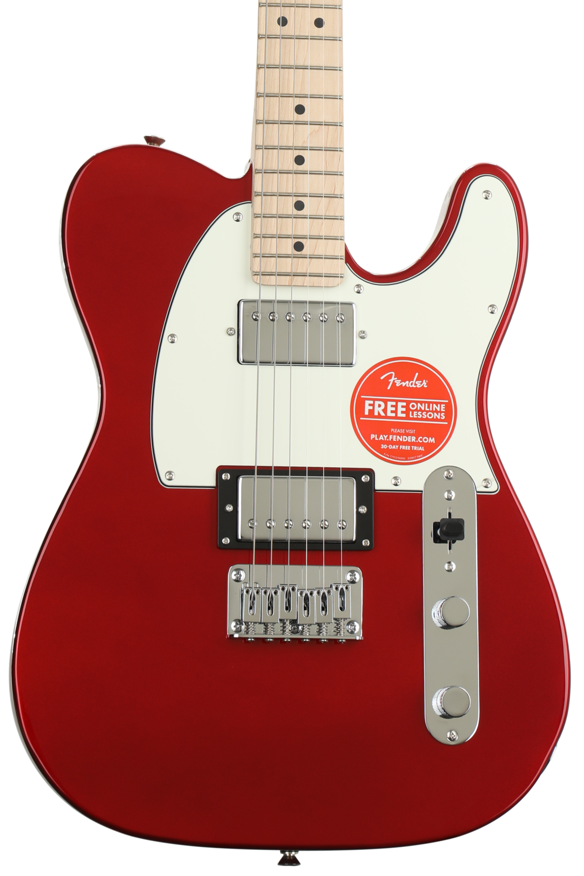 Squier Contemporary Telecaster HH - Dark Metallic Red