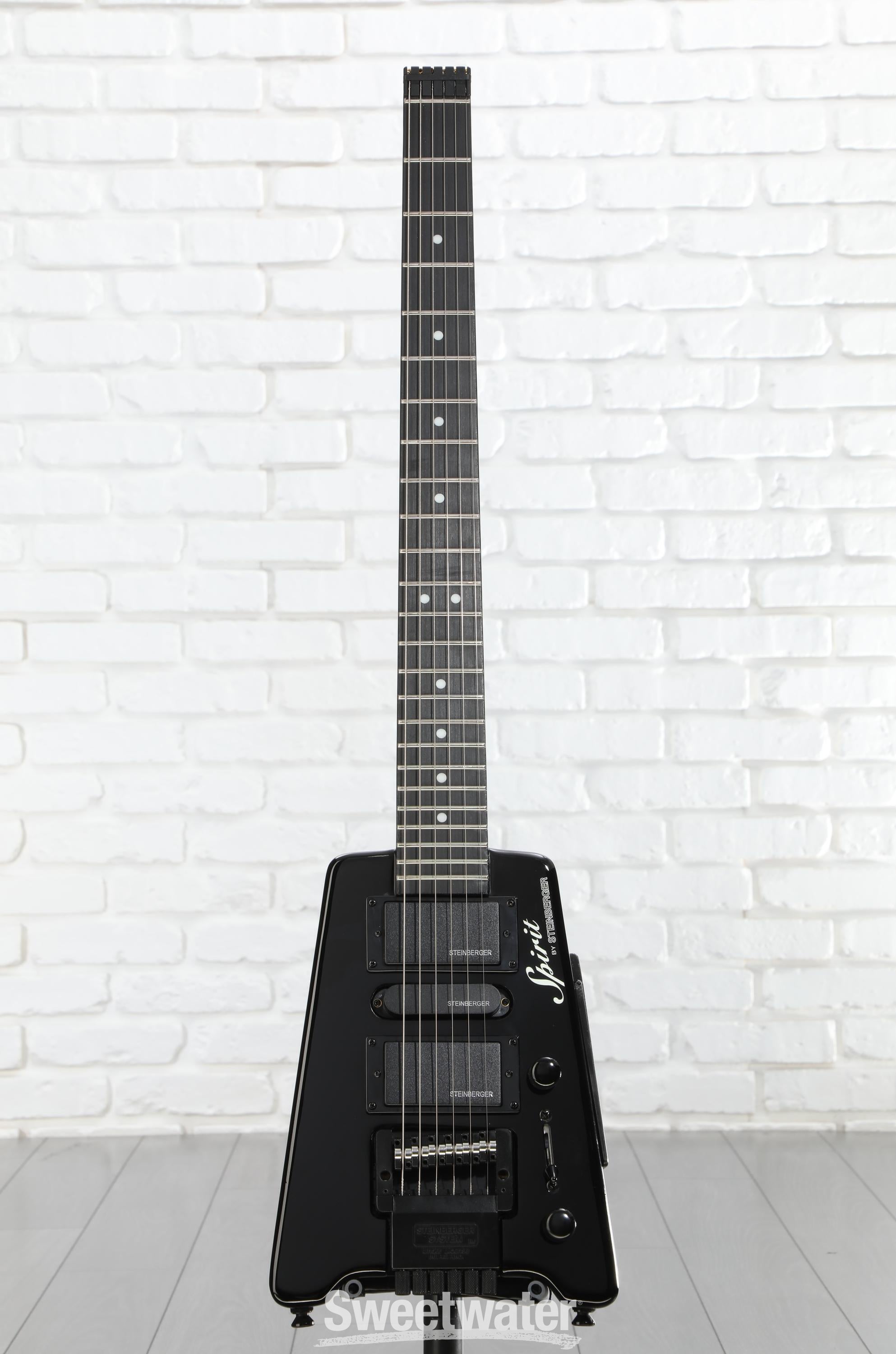 ギター Steinberger Spirit GT-PRO Deluxe(Black) Steinberger Spirit GT-PRO Deluxe Electric Guitar - Black | Sweetwater