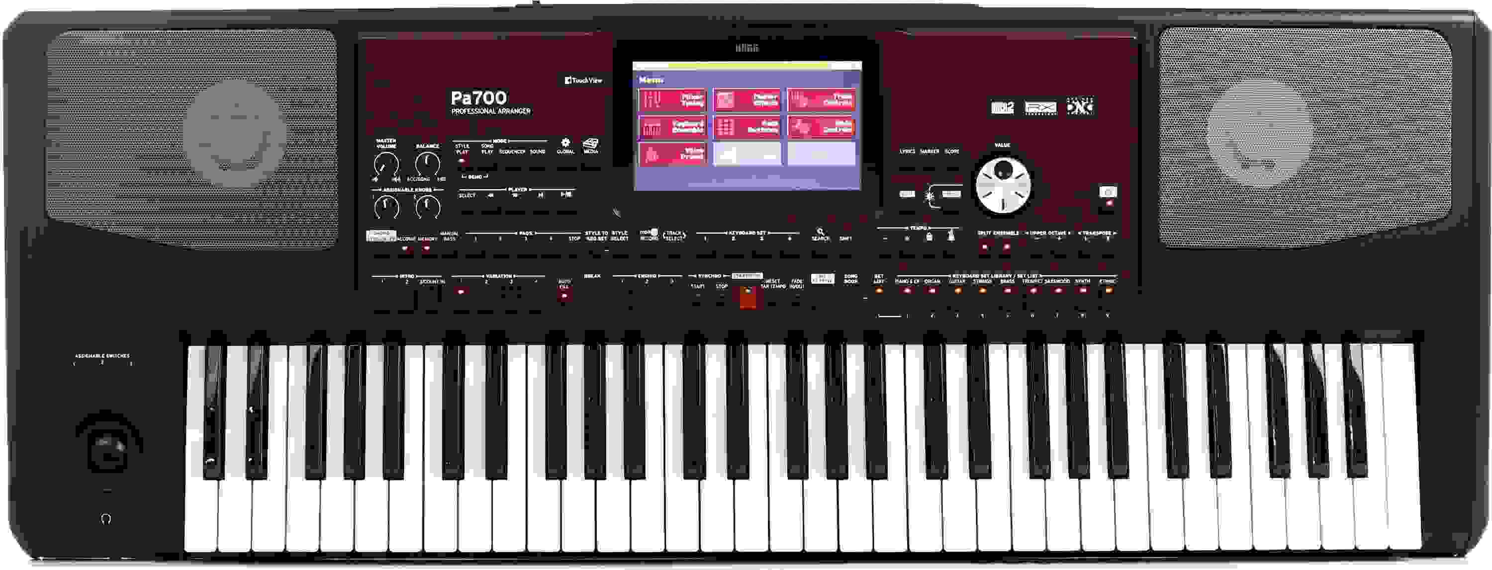 Korg Pa700 61-key Arranger Workstation