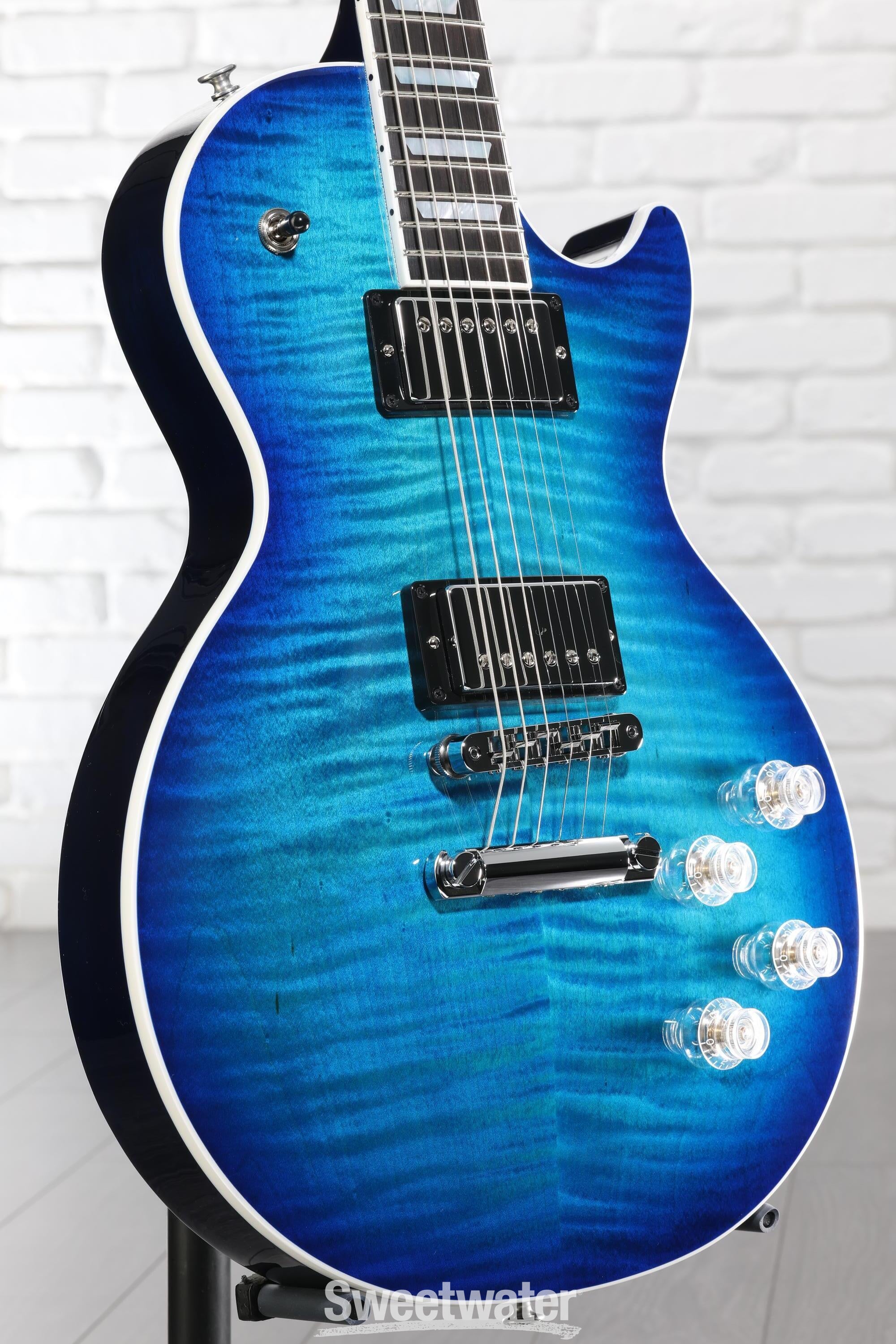 Gibson Les Paul Modern Figured Electric Guitar - Cobalt Burst
