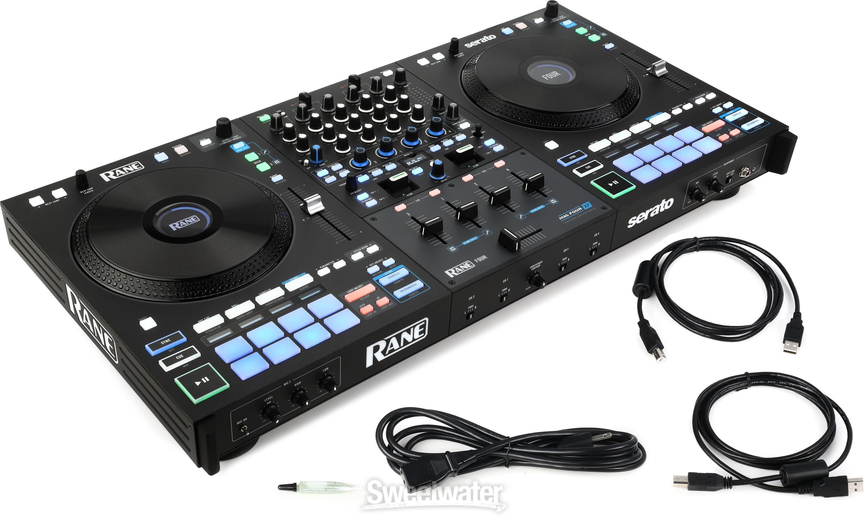 Rane Four 4-channel DJ Controller Reviews | Sweetwater