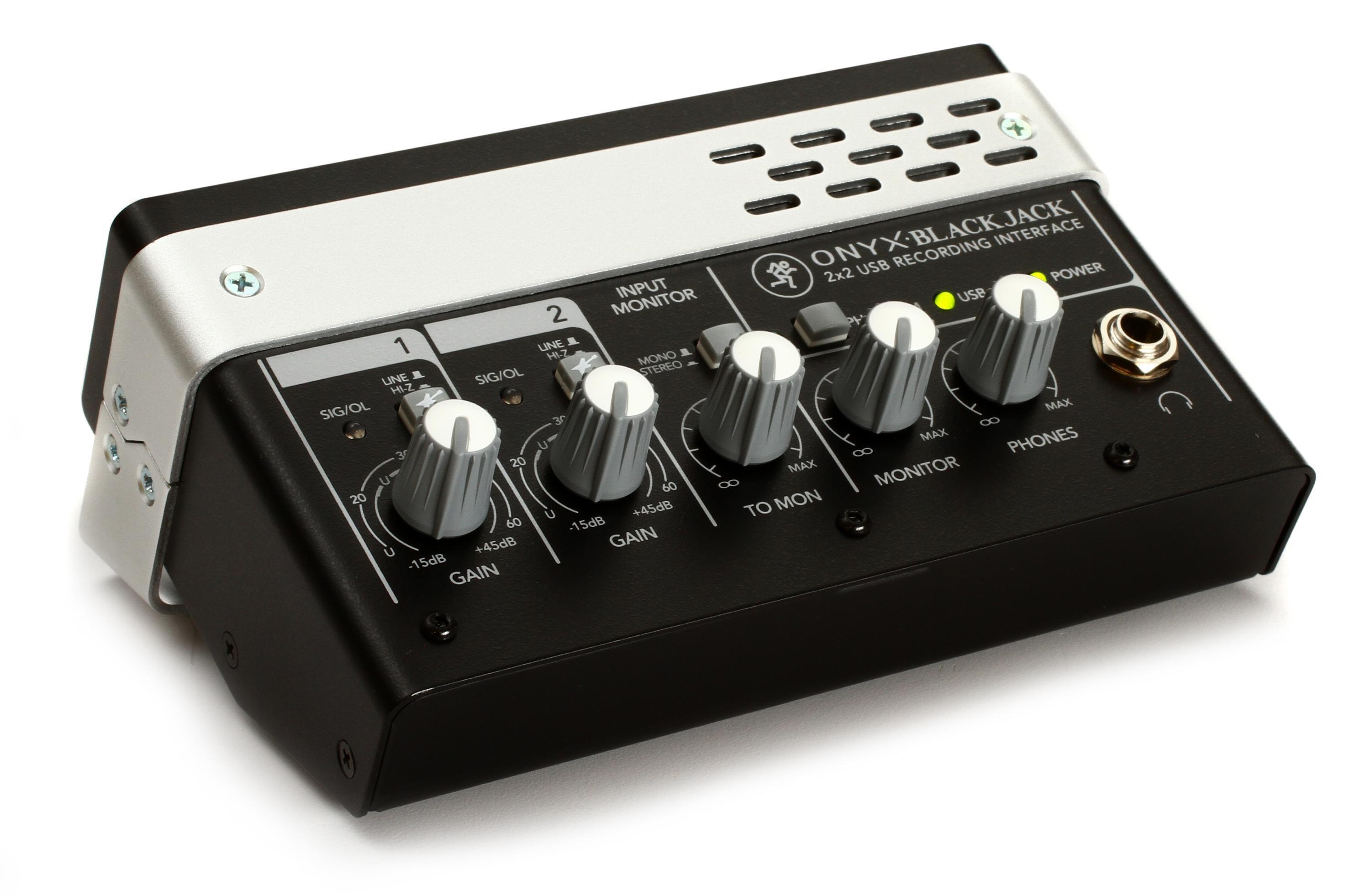 Mackie Onyx Blackjack | Sweetwater