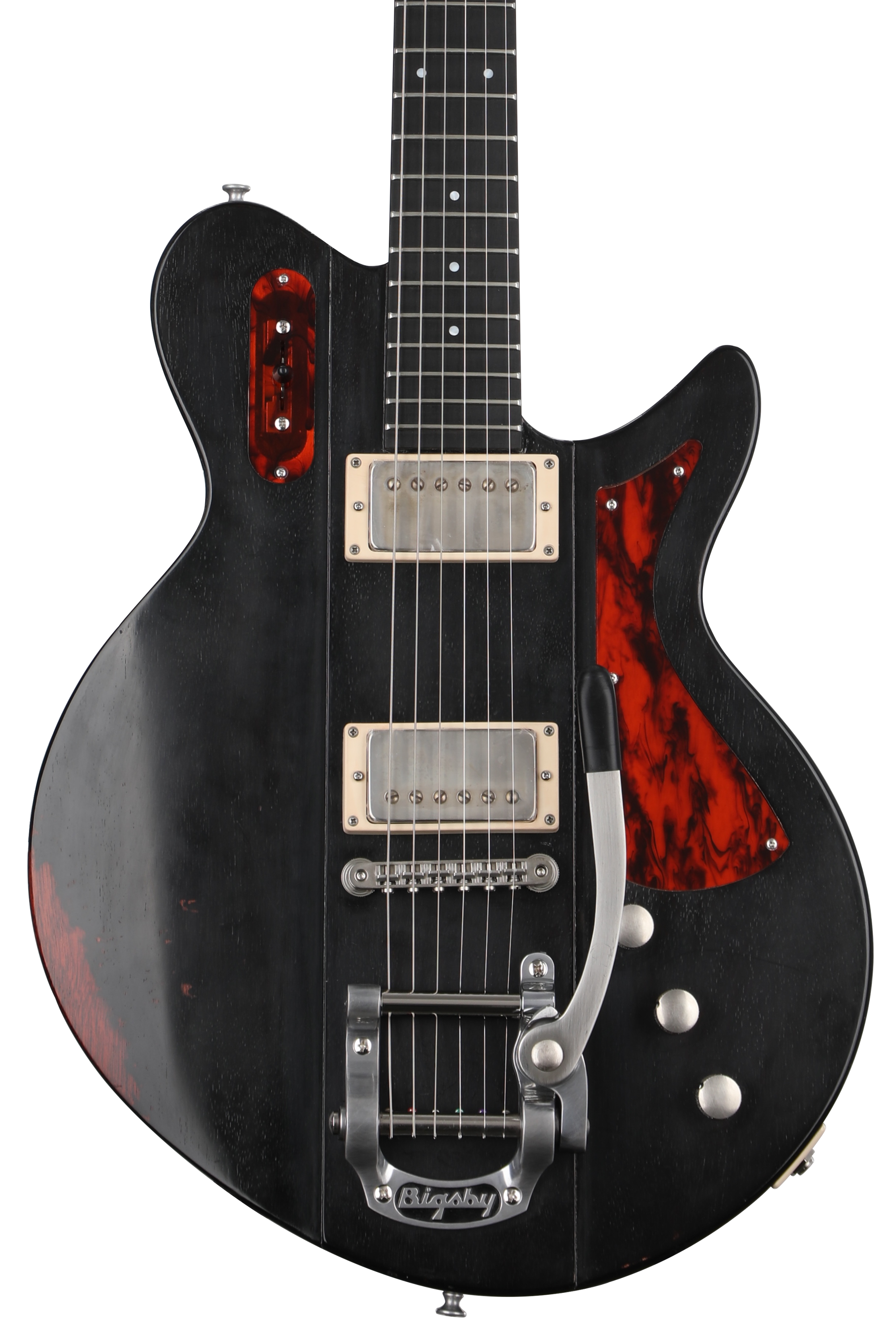 Eastman Guitars Juliet/v-B Electric Guitar - Antique Black Varnish