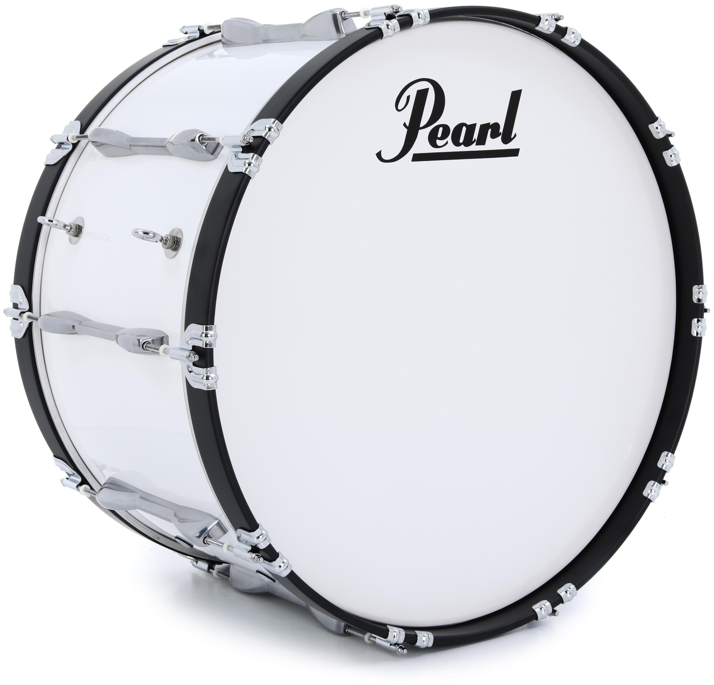 Pearl Finalist Marching Bass Drum - 22 x 14 inch - Pure
