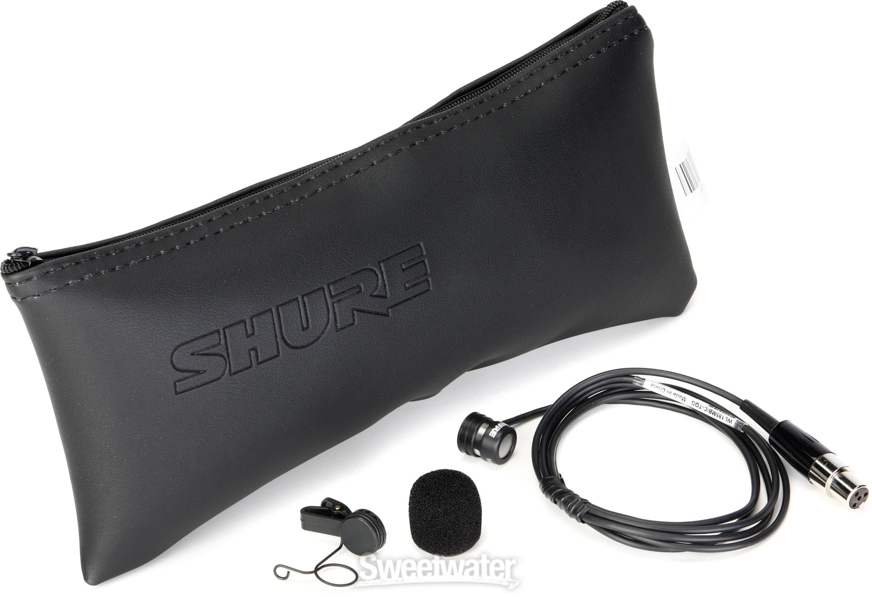 Shure WL185m Cardioid Lavalier Microphone with TA4F Connector