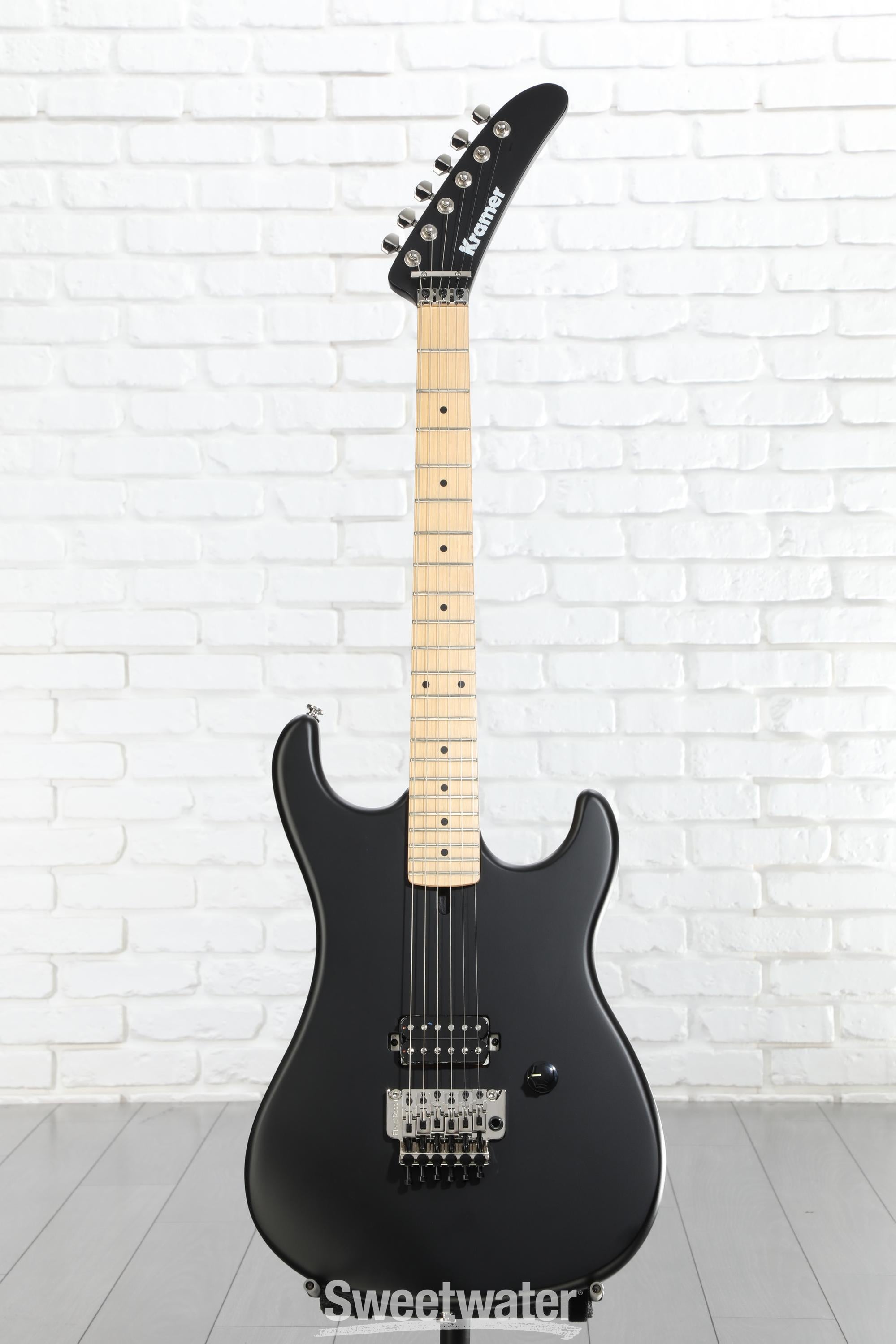 Kramer The 84 Electric Guitar - Intruder Black Satin | Sweetwater