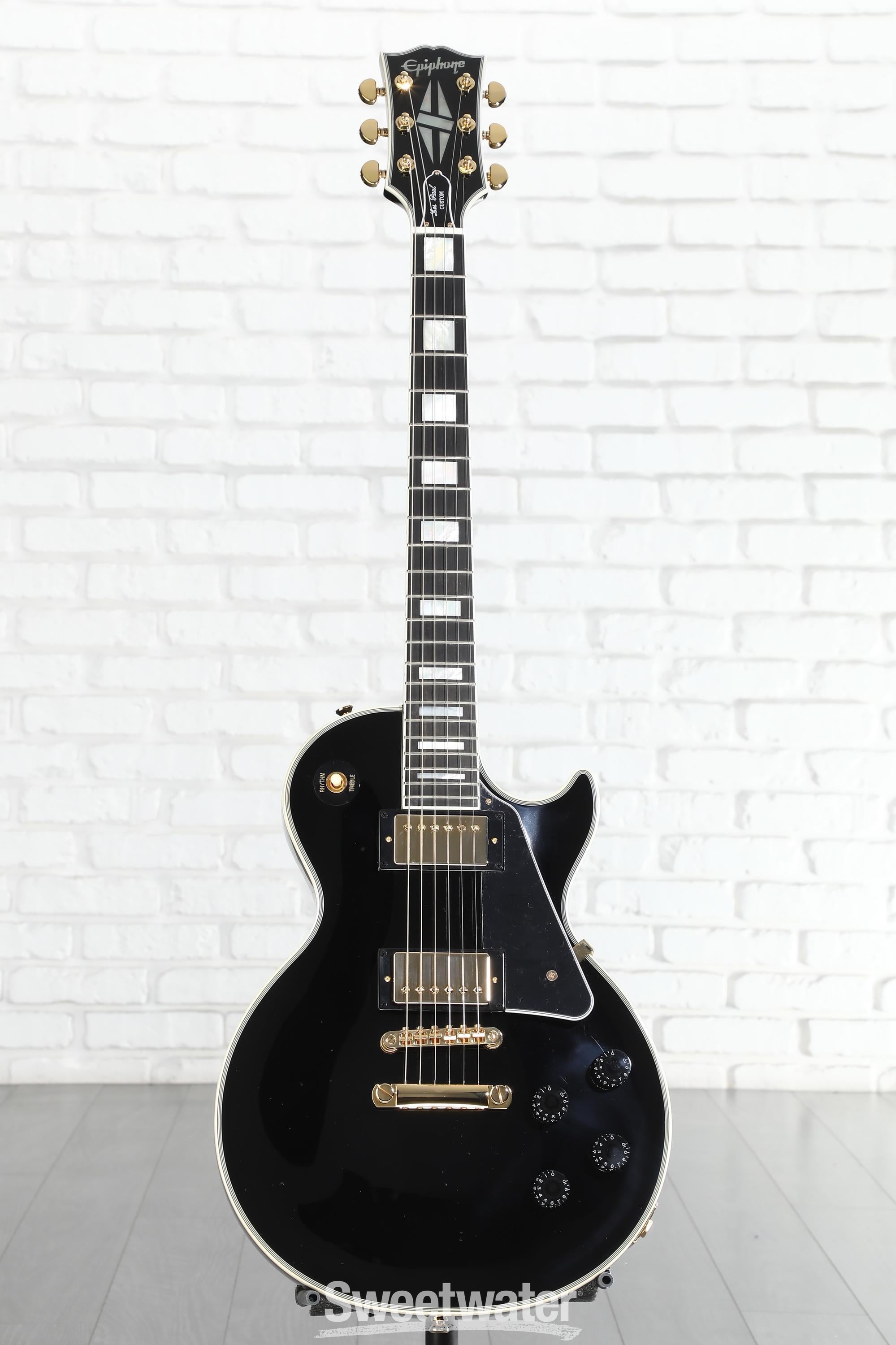 Epiphone Inspired by Gibson Custom Les Paul Custom Electric Guitar