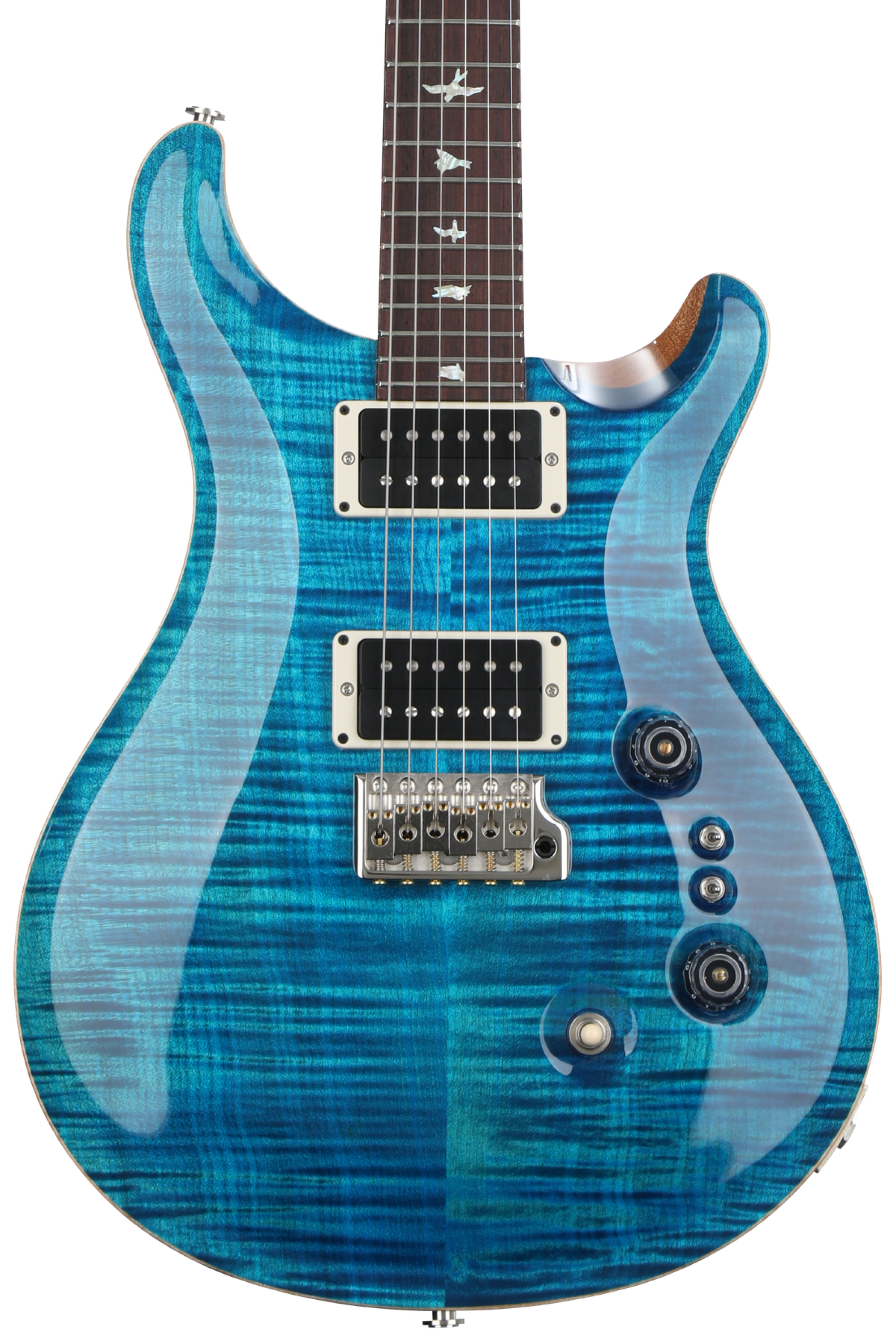 PRS Custom 22 24 ヒスイ トラスロッドカバー USSFWNIA PRS 35th Anniversary Custom 24 with Pattern Regular Neck