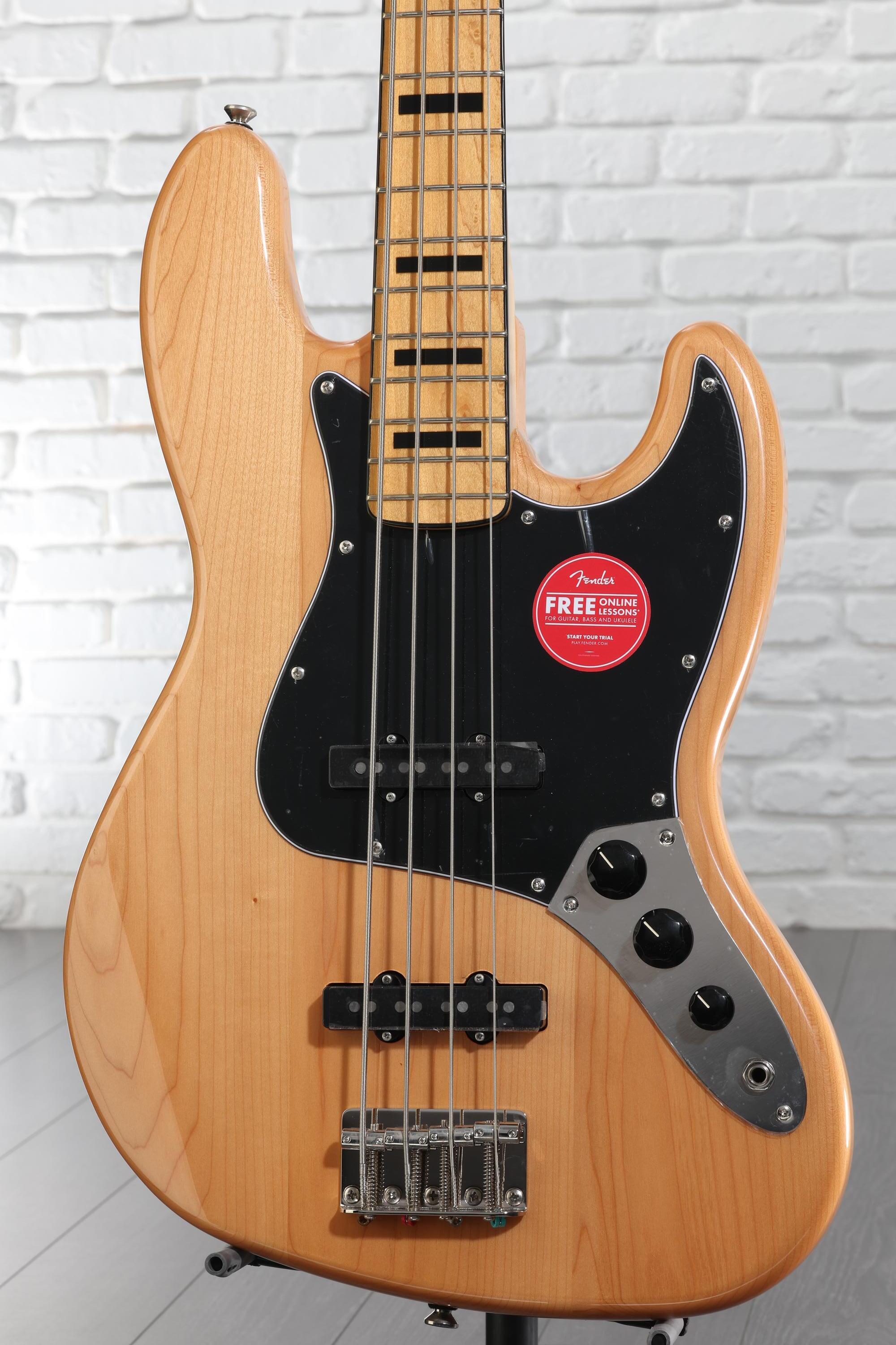 Squier Classic Vibe '70s Jazz Bass - Natural | Sweetwater