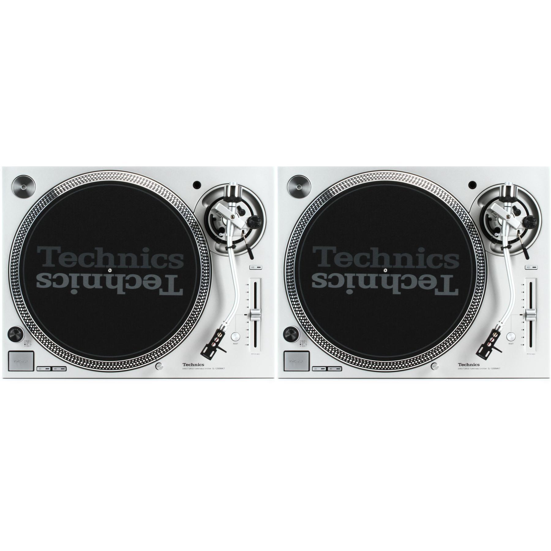 Technics SL-1200MK7-S Direct Drive Professional Turntable - Silver 