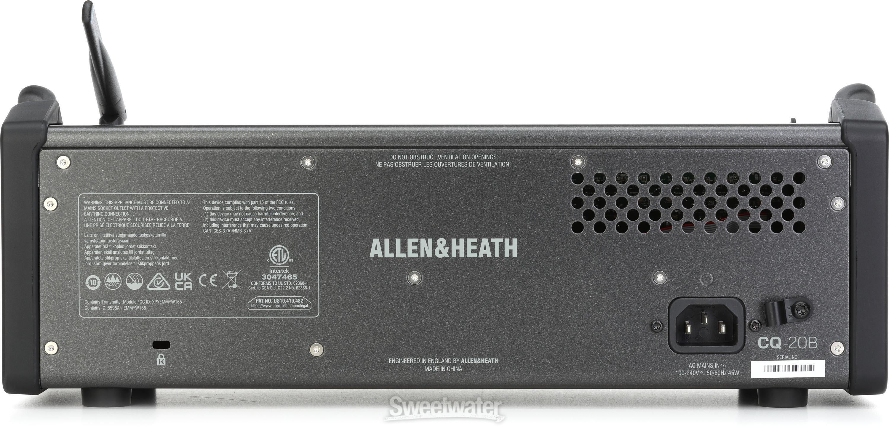 Amazon.co.jp: Allen ＆ Heath CQ-20B用ラックマウントキット 4U