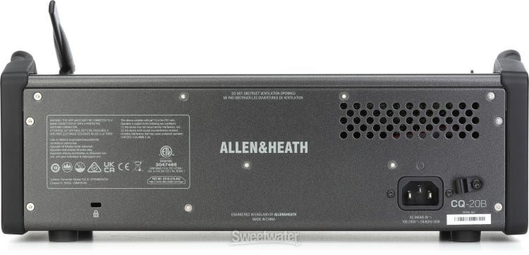 Allen & Heath CQ-20B 16-channel Rackmounted Digital Mixer