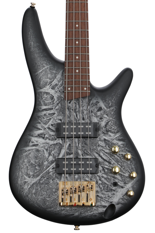 Ibanez SR Standard 4-string Electric Bass - Black Ice Frozen Matte