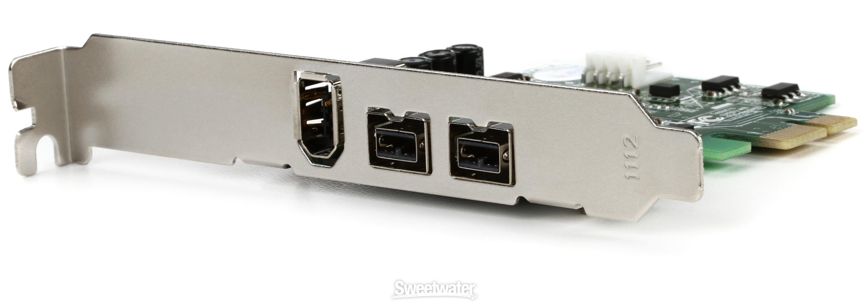 SIIG FireWire 800 3-Port PCIe 1394b FireWire 800 Adapter PCIe Card