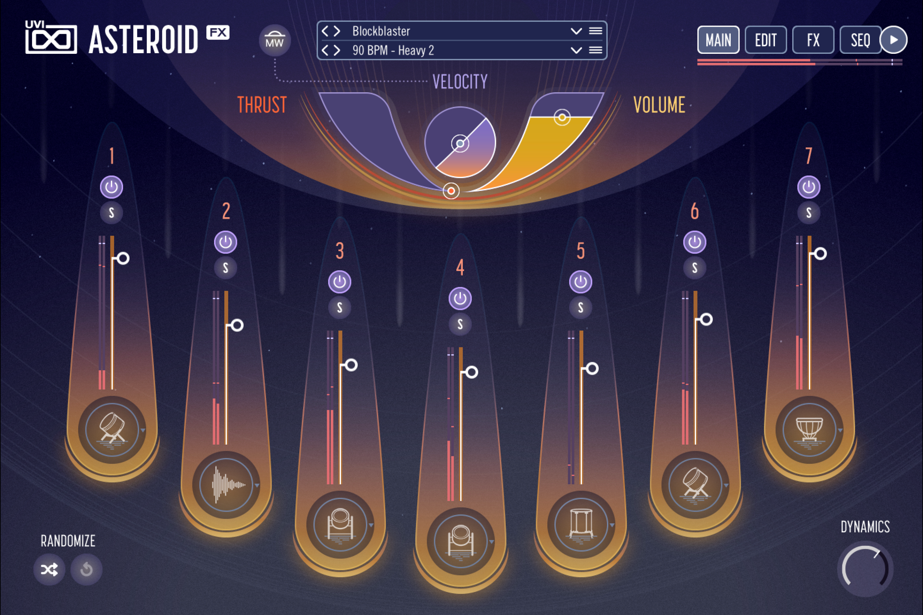 Photo of UVI Asteroid Cinematic Rhythm and Effect Designer