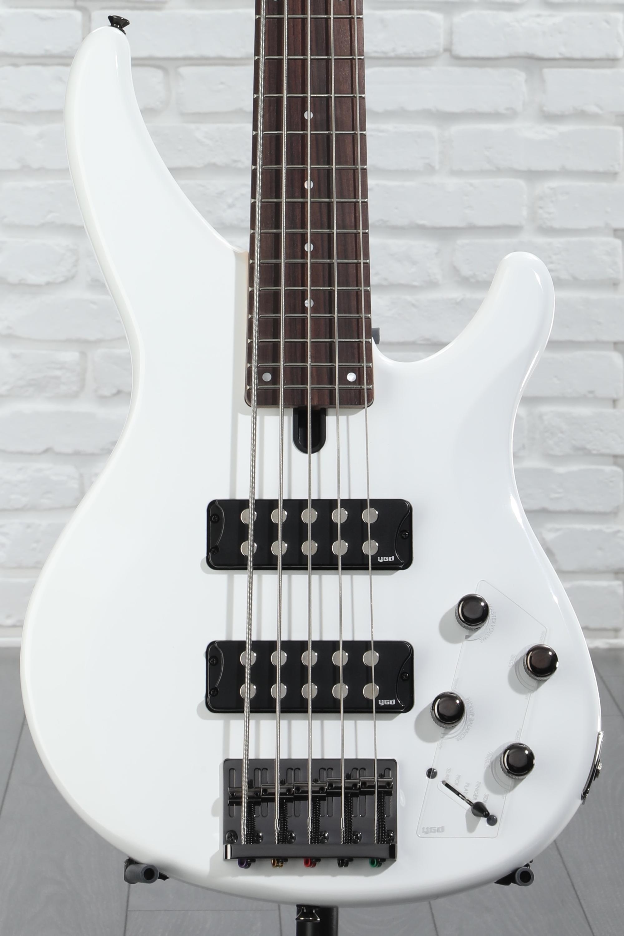 YAMAHA TRBX305 ホワイト 5弦アクティブベース ソフトケース付き Amazon | ヤマハ YAMAHA エレキベース 5弦 TRBX305 WH | エレキ