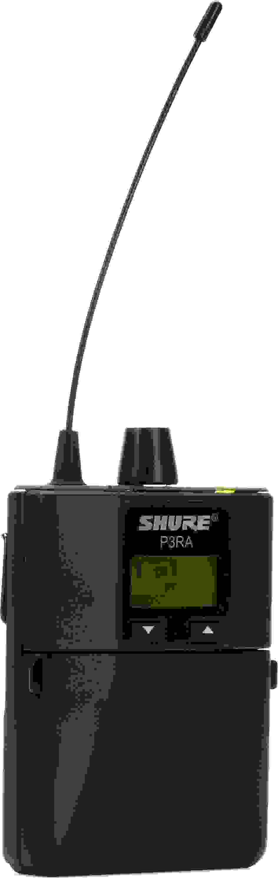 Shure P3RA Wireless Bodypack Receiver - J13 Band