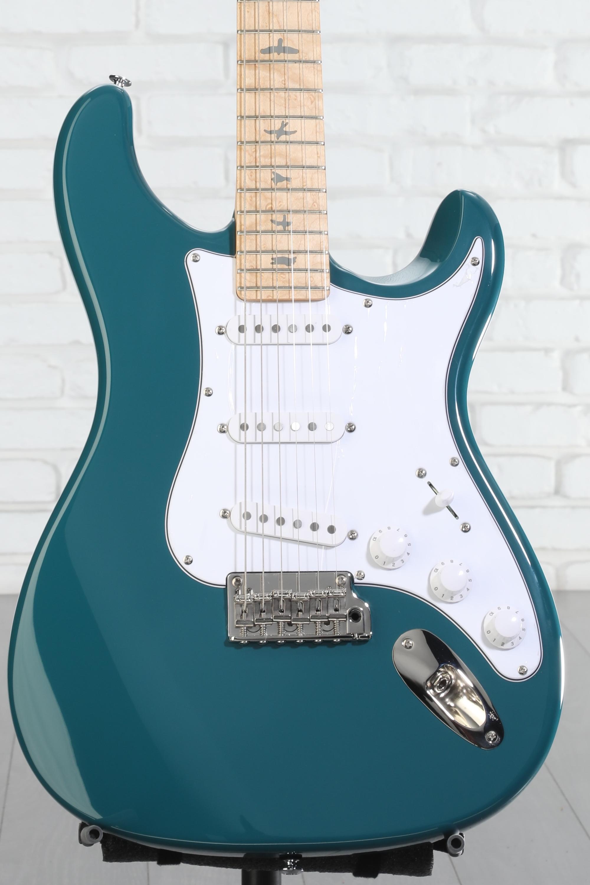 ギター PRS SE Silver Sky Nylon Blue PRS SE Silver Sky Electric Guitar - Nylon Blue with Maple