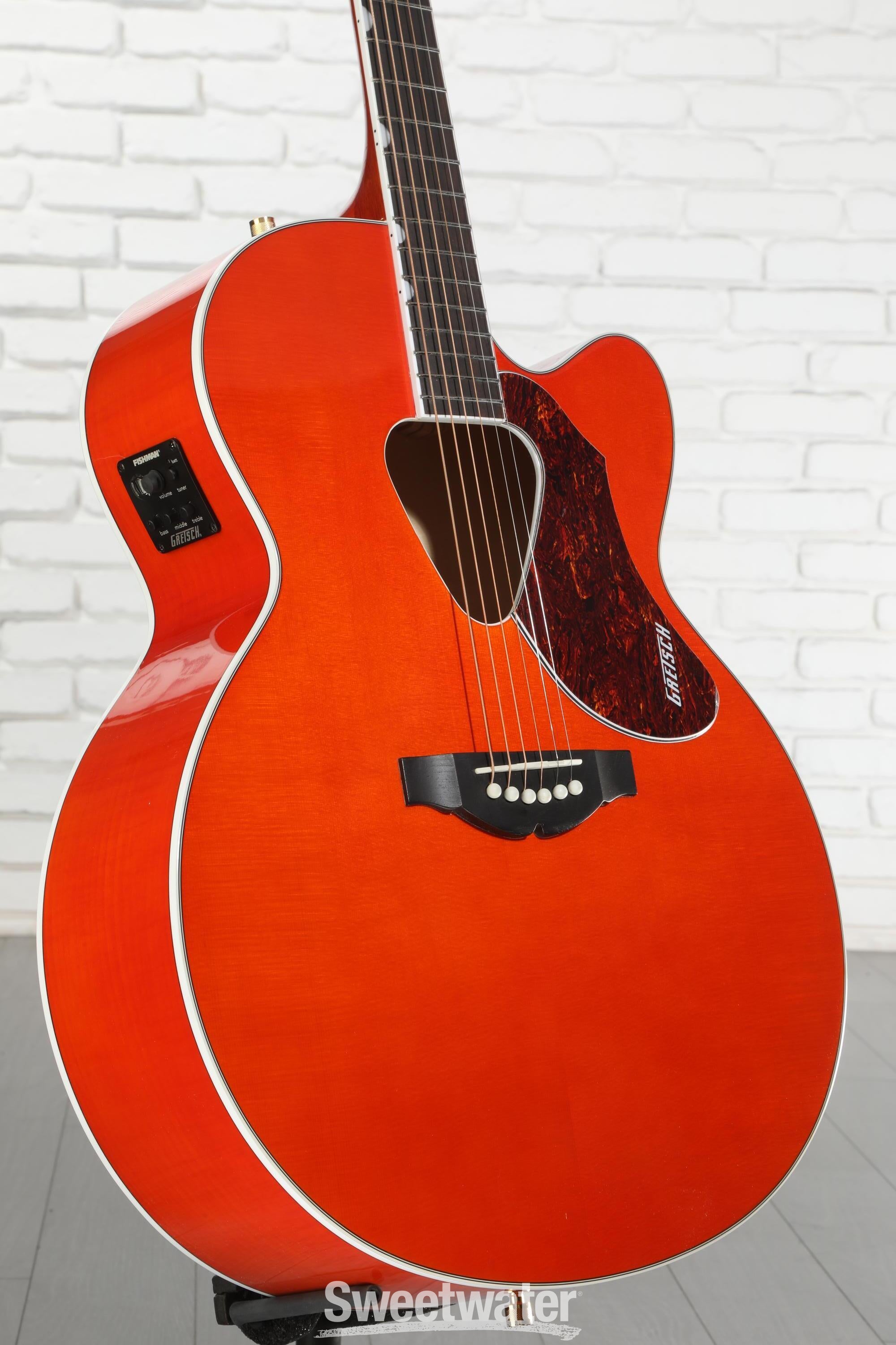 Gretsch G5022CE Rancher Jumbo Cutaway - Savannah Sunset | Sweetwater