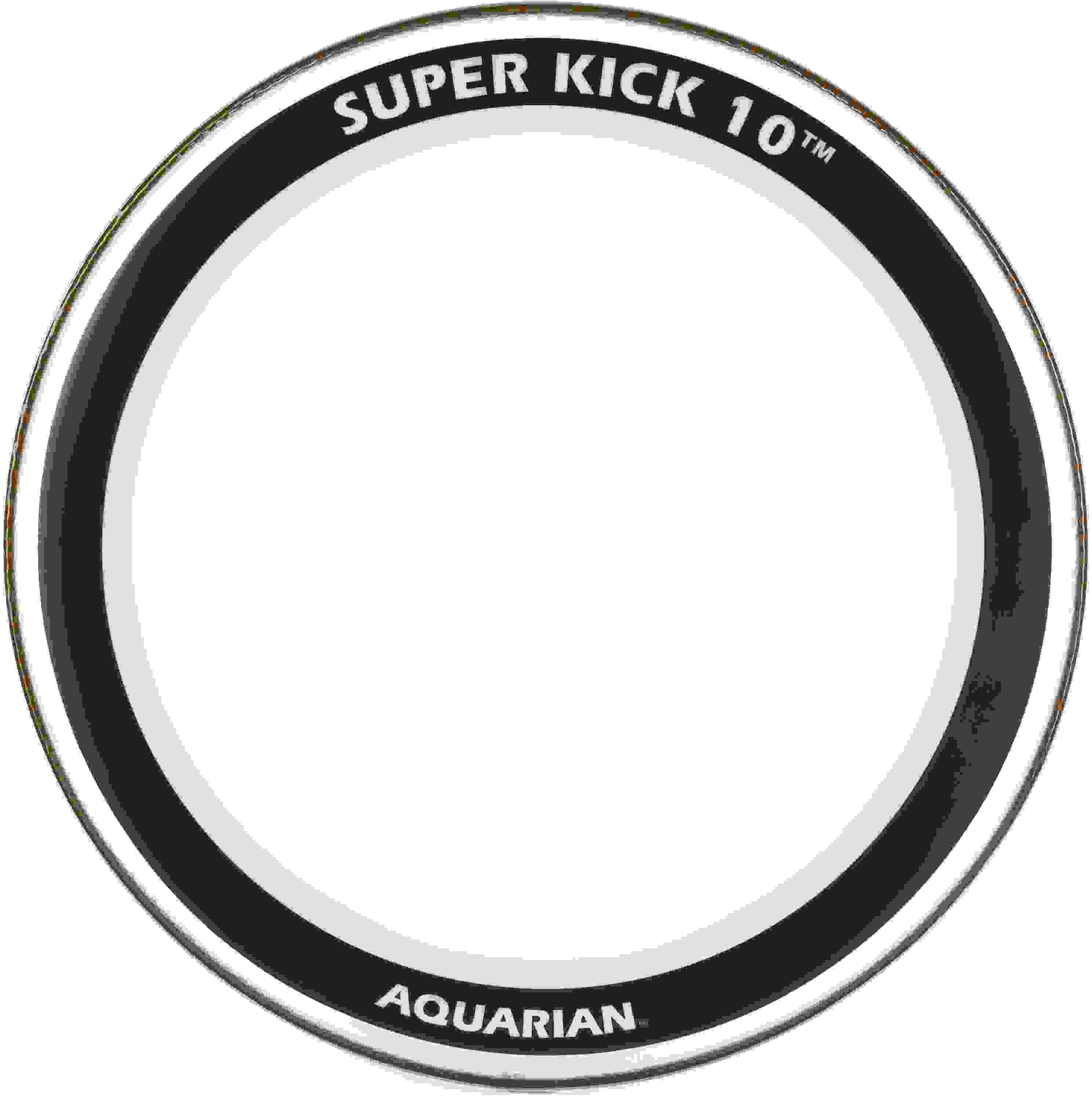 Aquarian Super Kick 10 Clear Bass Drumhead 22 inch Sweetwater